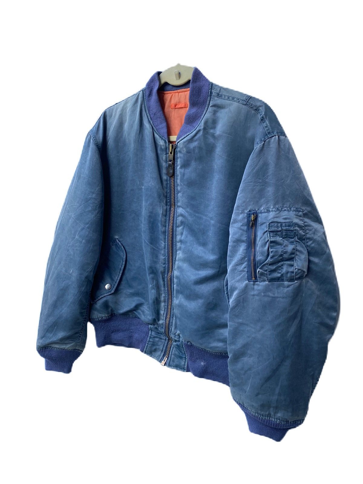 Other BOMBERS JACKET FLYER’S MA1 TYPE NAVY Size US L / EU 52-54 / 3 - 2 Thumbnail