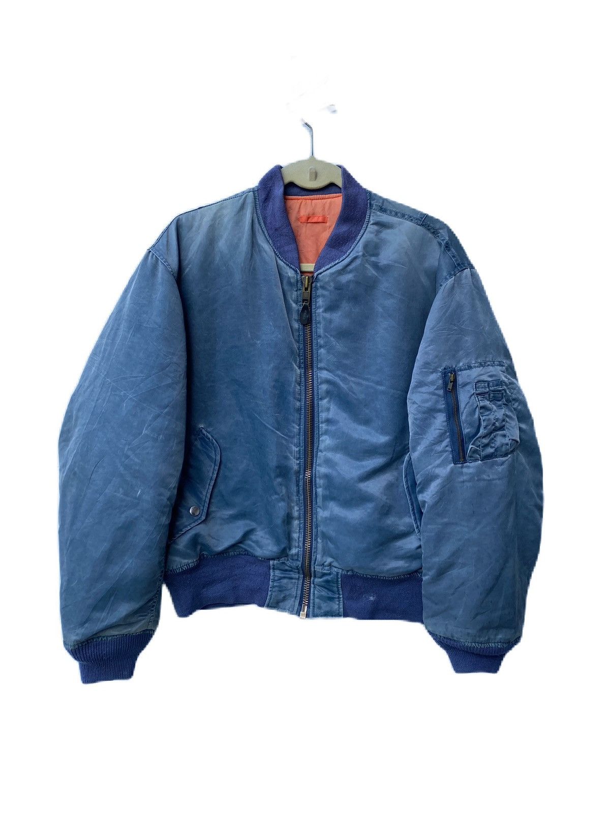 Other BOMBERS JACKET FLYER’S MA1 TYPE NAVY Size US L / EU 52-54 / 3 - 1 Thumbnail