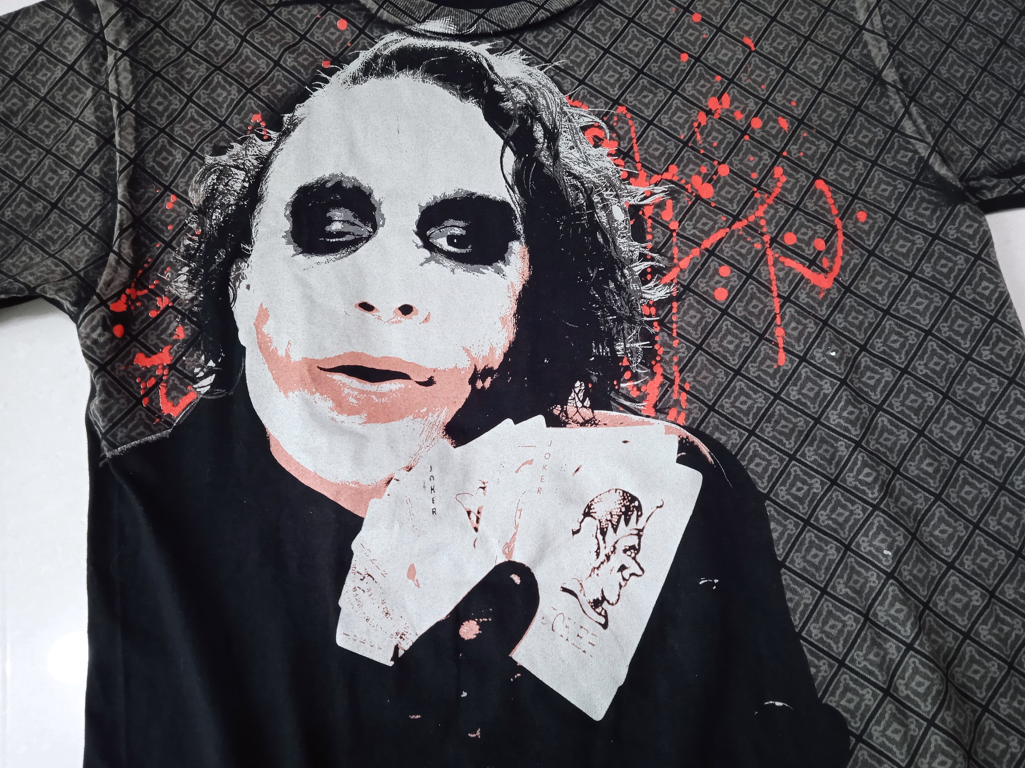 Movie × Very Rare × Vintage Vintage 2000s Dark Knight Joker T 