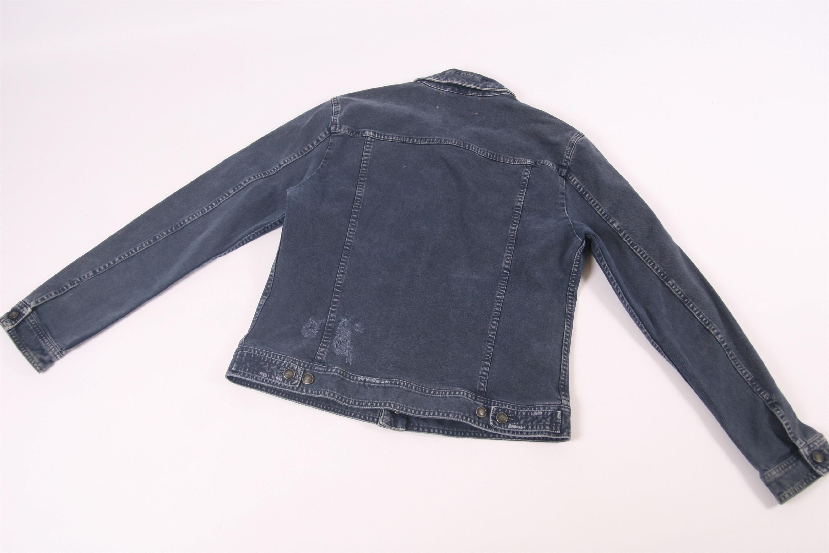 John Galliano John Galliano Distressed Design Denim Indigo Jacket Size US L / EU 52-54 / 3 - 5 Thumbnail