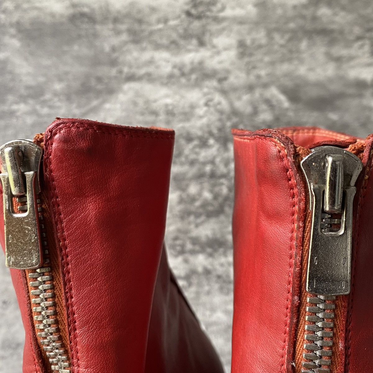 Guidi Guidi 210 front zip red boots Size US 5 / EU 37 - 8 Thumbnail