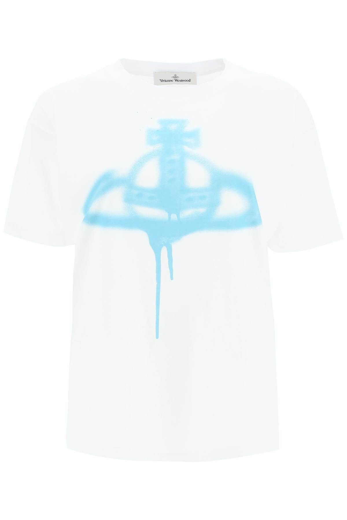 Vivienne Westwood Vivienne westwood printed spray orb logo classic t ...