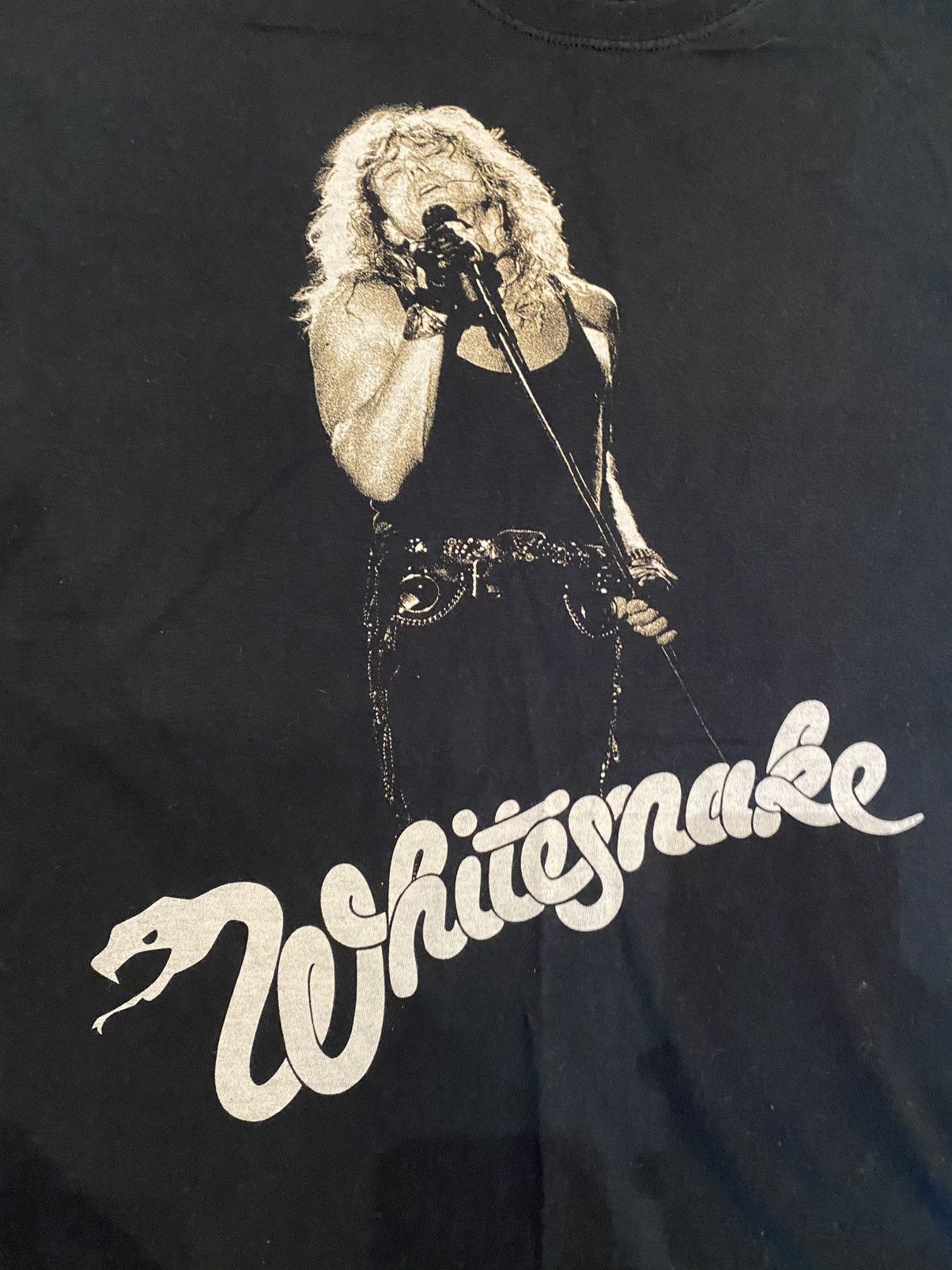 Band Tees × Vintage Whitesnake Vintage Band T-shirt Size US XXL / EU 58 / 5 - 2 Thumbnail