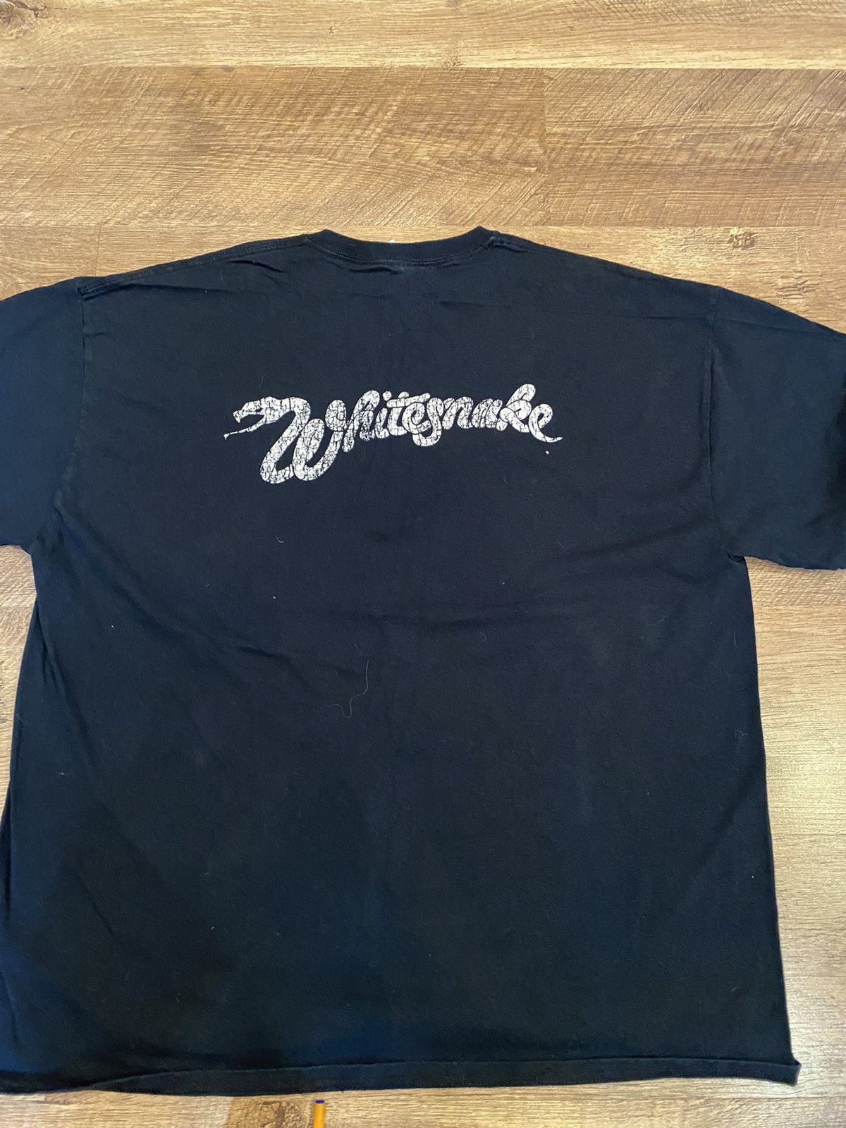 Band Tees × Vintage Whitesnake Vintage Band T-shirt Size US XXL / EU 58 / 5 - 4 Thumbnail