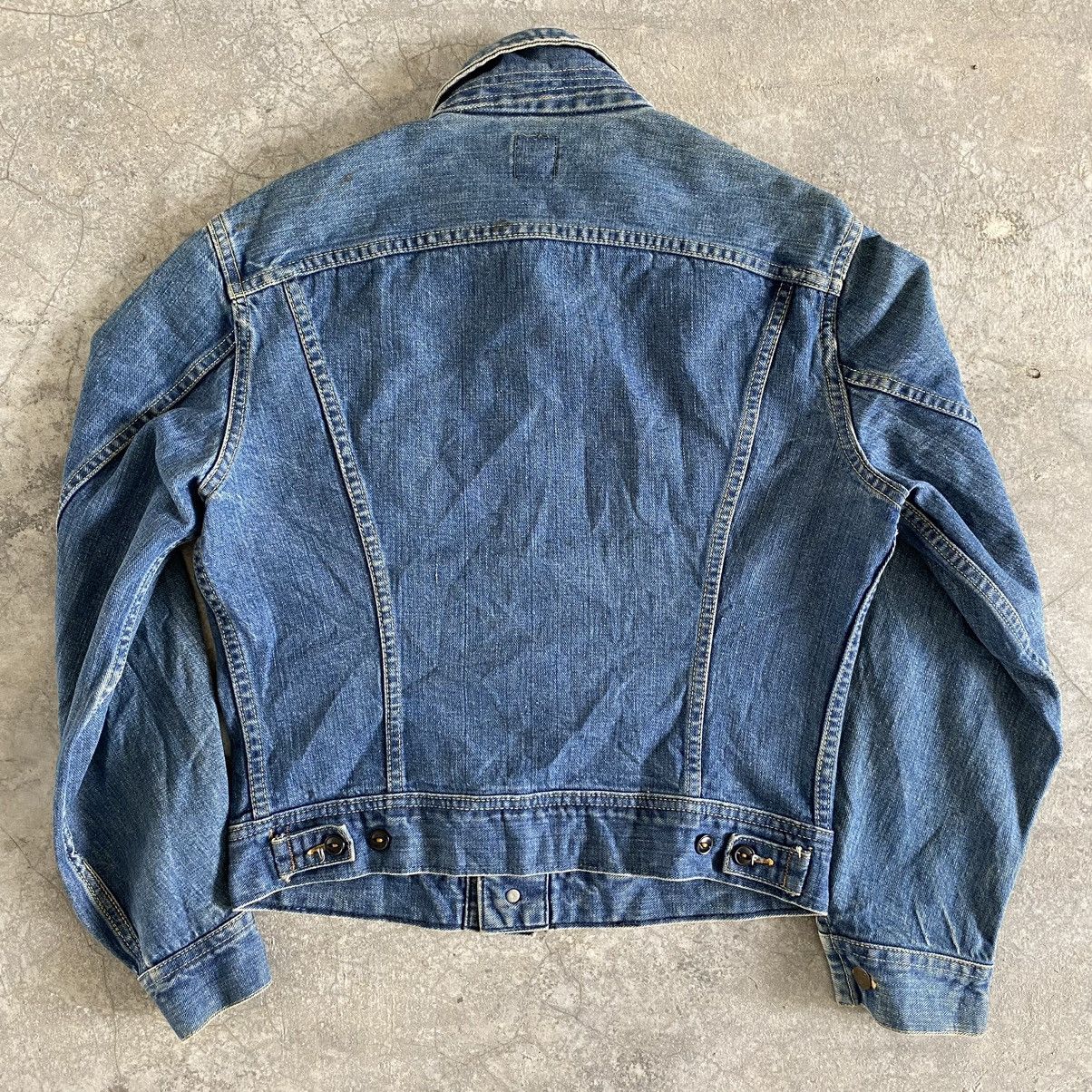 Lee × Vintage Vintage 70’s Lee 220J Sanforized Westerner Denim Jacket Size US M / EU 48-50 / 2 - 10 Thumbnail