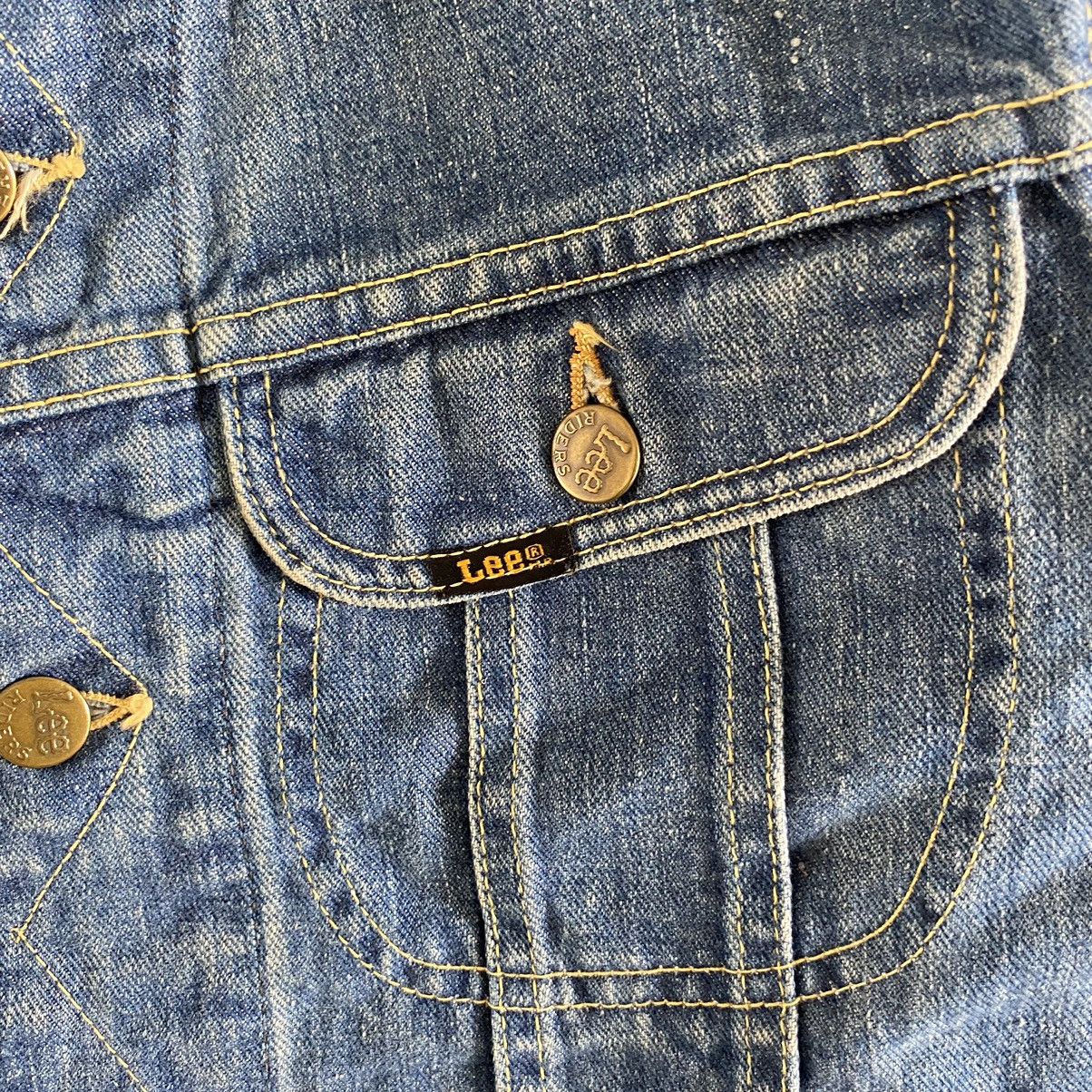 Lee × Vintage Vintage 70’s Lee 220J Sanforized Westerner Denim Jacket Size US M / EU 48-50 / 2 - 5 Thumbnail