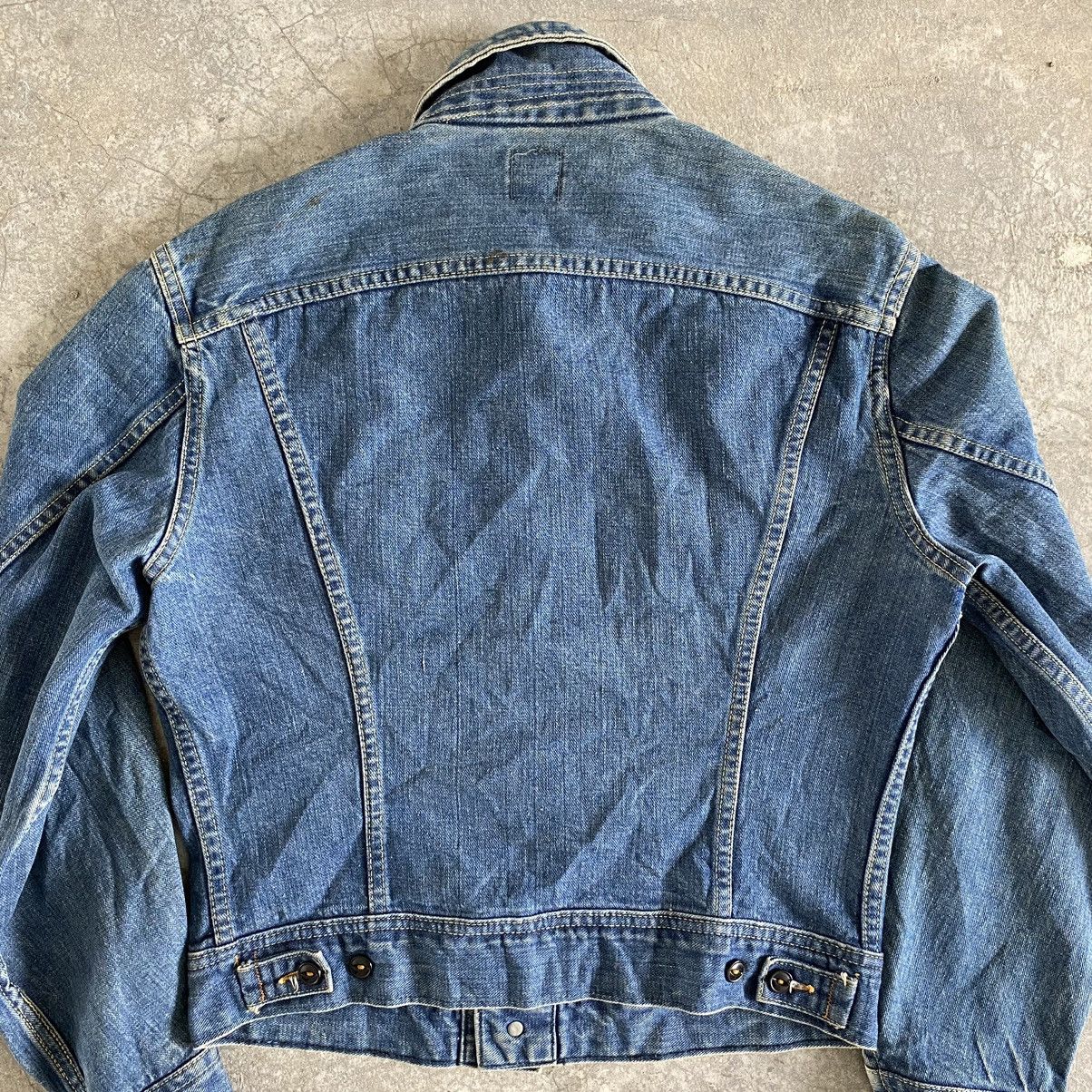 Lee × Vintage Vintage 70’s Lee 220J Sanforized Westerner Denim Jacket Size US M / EU 48-50 / 2 - 11 Thumbnail