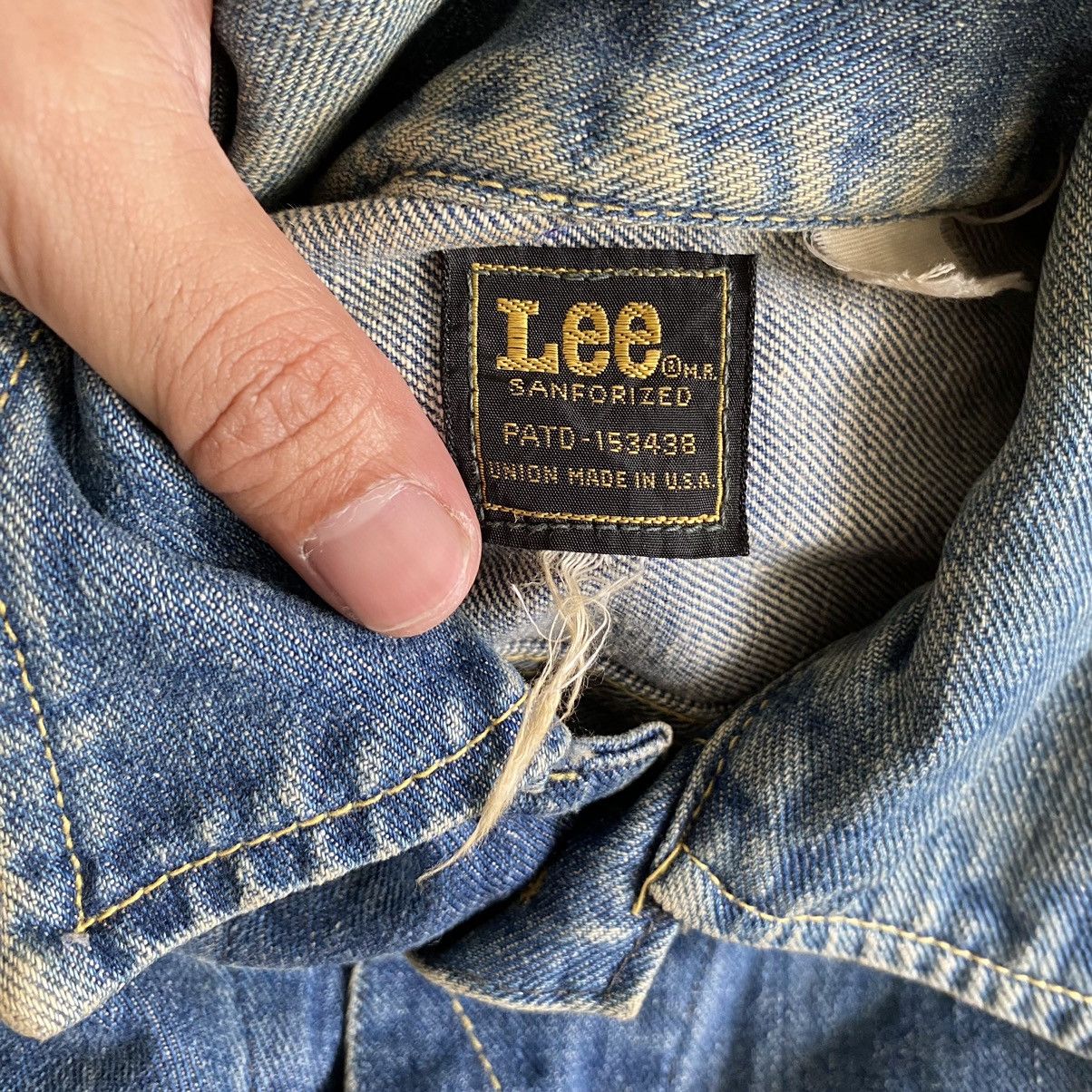 Lee × Vintage Vintage 70’s Lee 220J Sanforized Westerner Denim Jacket Size US M / EU 48-50 / 2 - 15 Thumbnail