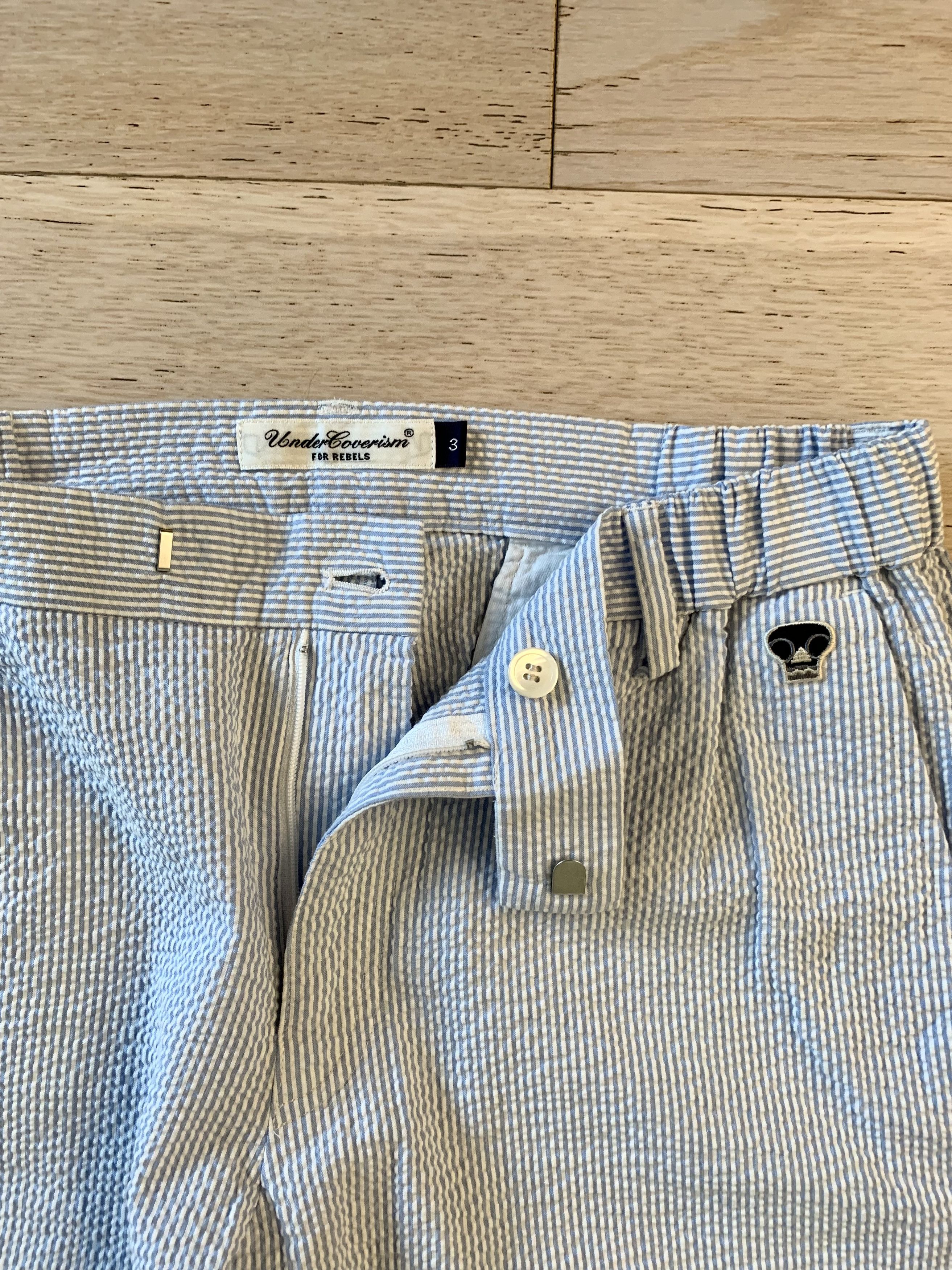 Undercover Undercover SS08 “Summer Madness” Striped Embroidered Pant Size US 30 / EU 46 - 4 Thumbnail