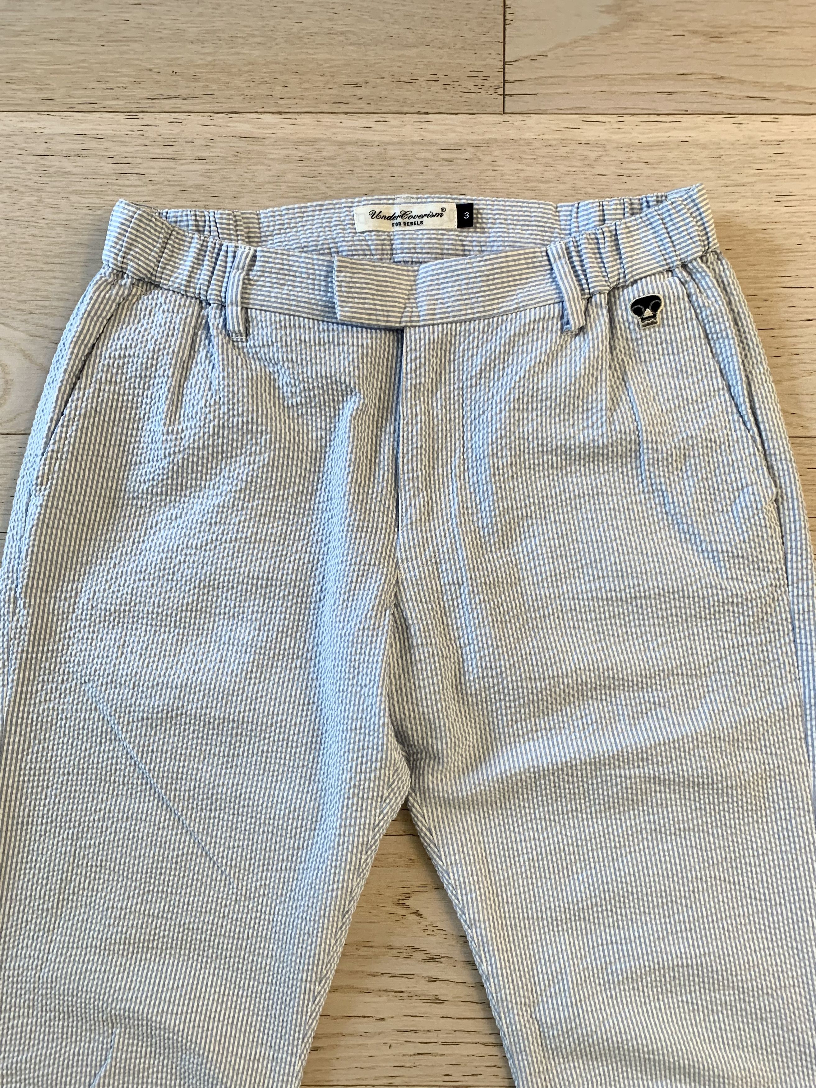 Undercover Undercover SS08 “Summer Madness” Striped Embroidered Pant Size US 30 / EU 46 - 2 Thumbnail