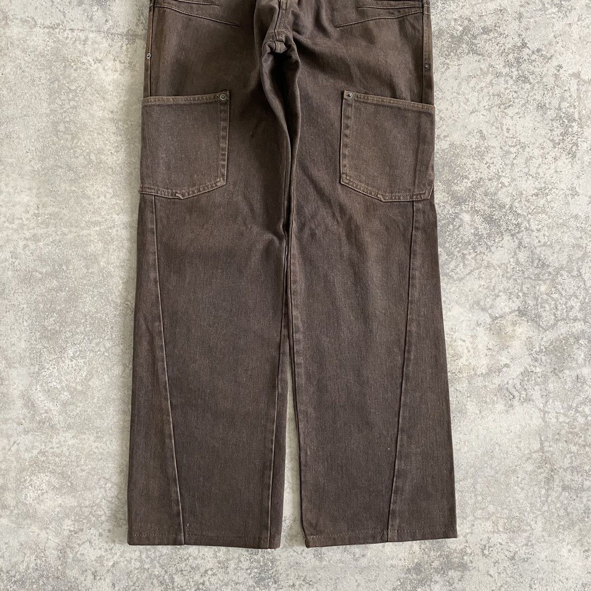 semanticdesign Semantic Design Double Waist Over Dyed Jeans Size US 31 - 5 Thumbnail