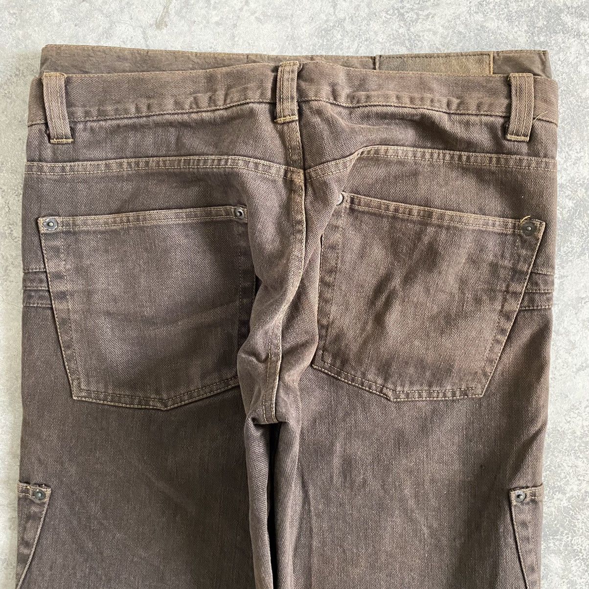 semanticdesign Semantic Design Double Waist Over Dyed Jeans Size US 31 - 13 Thumbnail