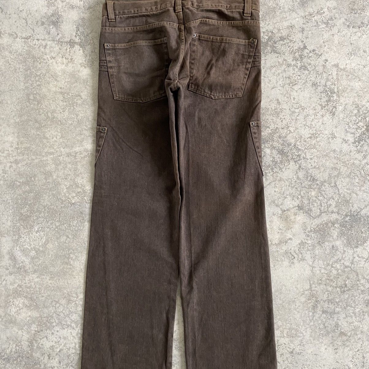 semanticdesign Semantic Design Double Waist Over Dyed Jeans Size US 31 - 12 Thumbnail