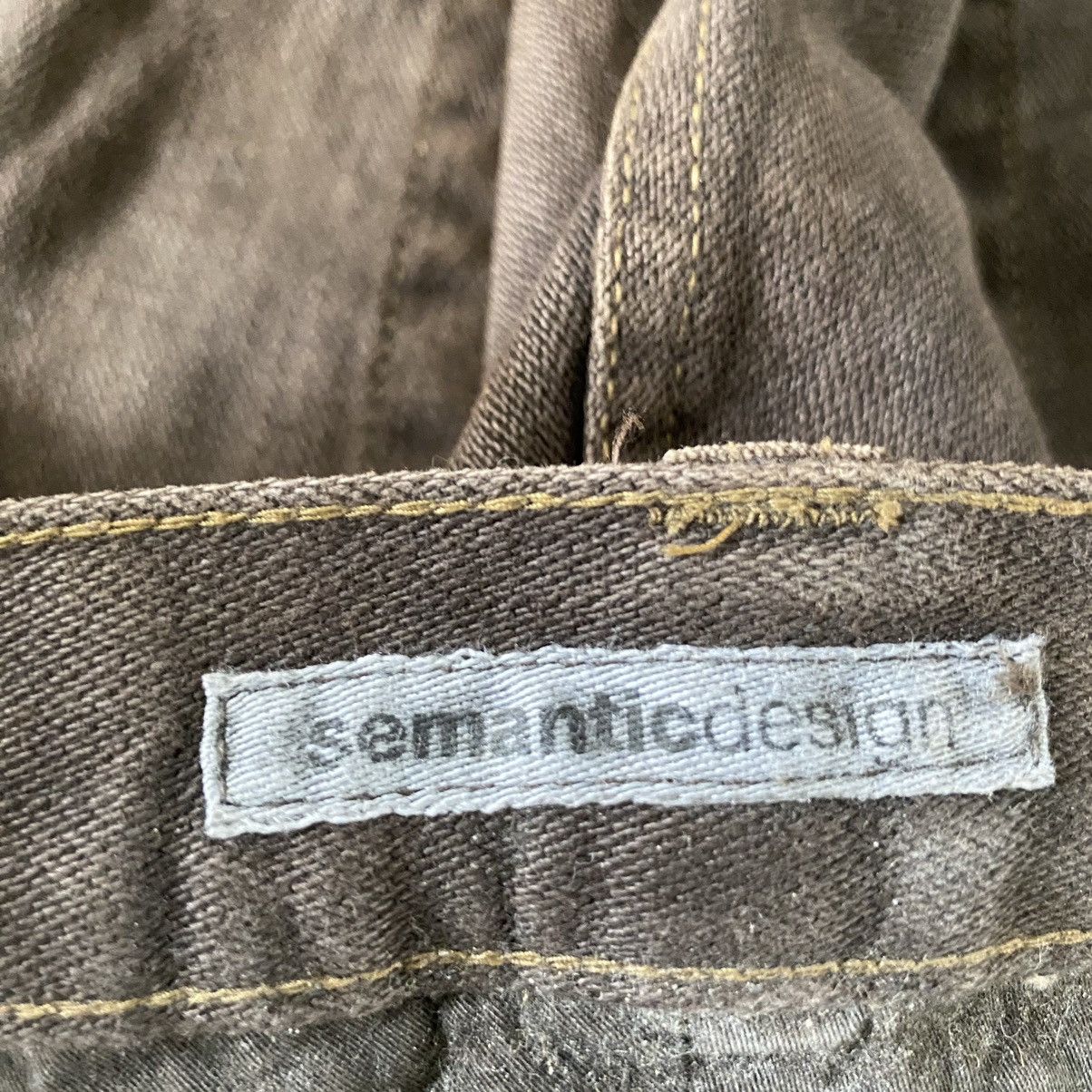 semanticdesign Semantic Design Double Waist Over Dyed Jeans Size US 31 - 15 Thumbnail