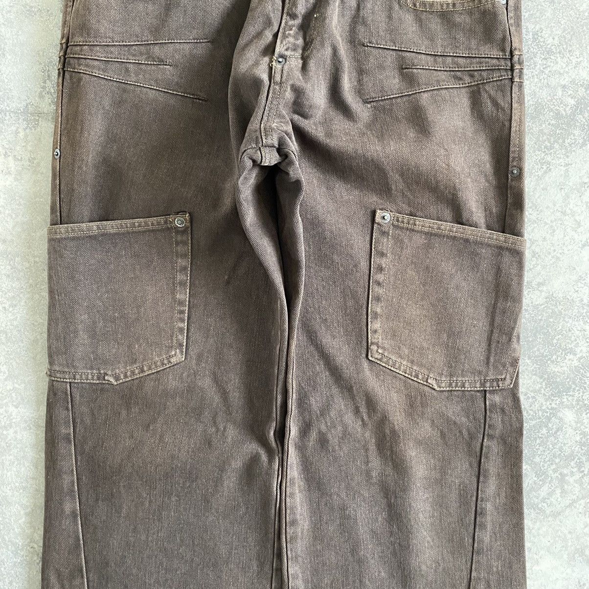 semanticdesign Semantic Design Double Waist Over Dyed Jeans Size US 31 - 6 Thumbnail