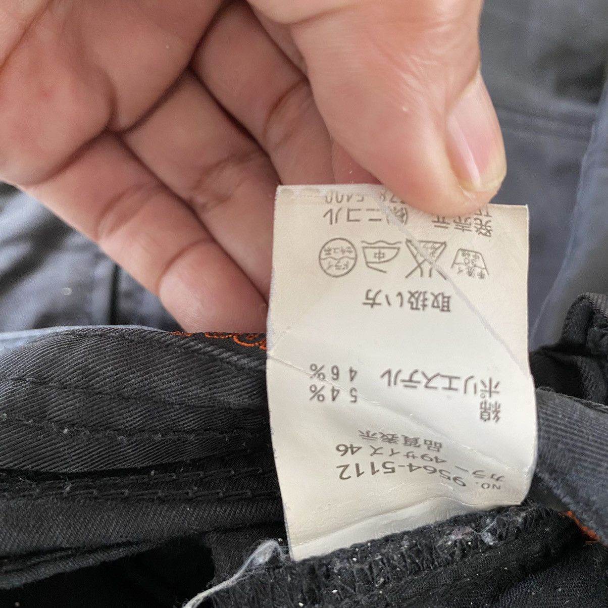 Matsuda Japanese Brand Nicole Club Flared Cargo Pants Size US 30 / EU 46 - 20 Thumbnail