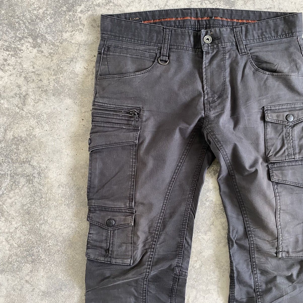 Matsuda Japanese Brand Nicole Club Flared Cargo Pants Size US 30 / EU 46 - 4 Thumbnail