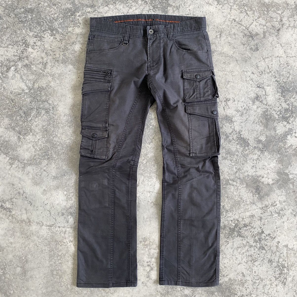 Matsuda Japanese Brand Nicole Club Flared Cargo Pants Size US 30 / EU 46 - 1 Thumbnail