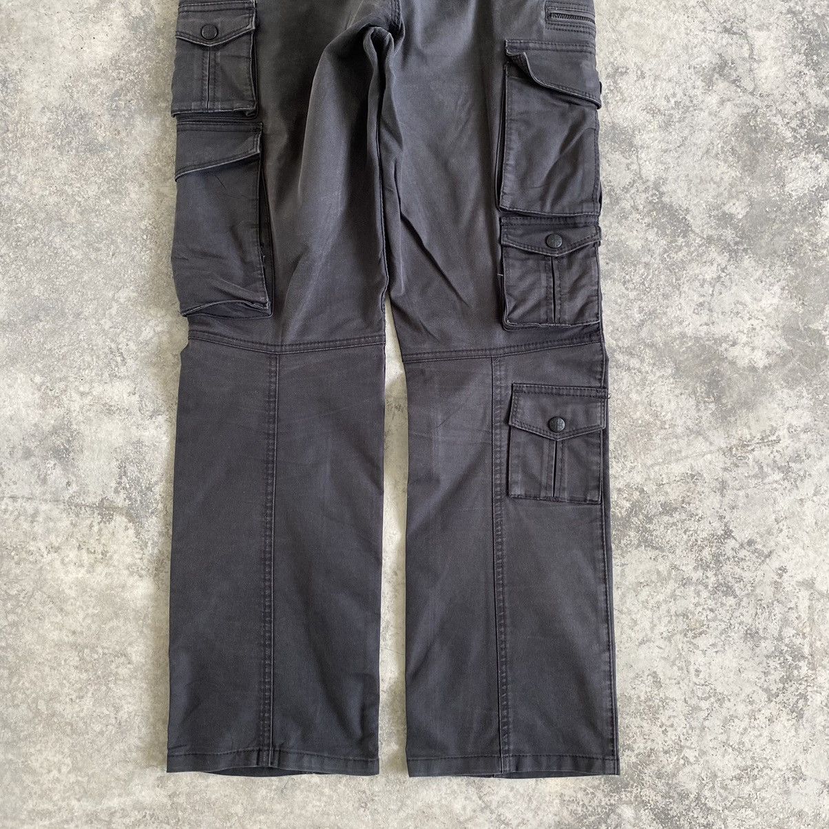 Matsuda Japanese Brand Nicole Club Flared Cargo Pants Size US 30 / EU 46 - 12 Thumbnail