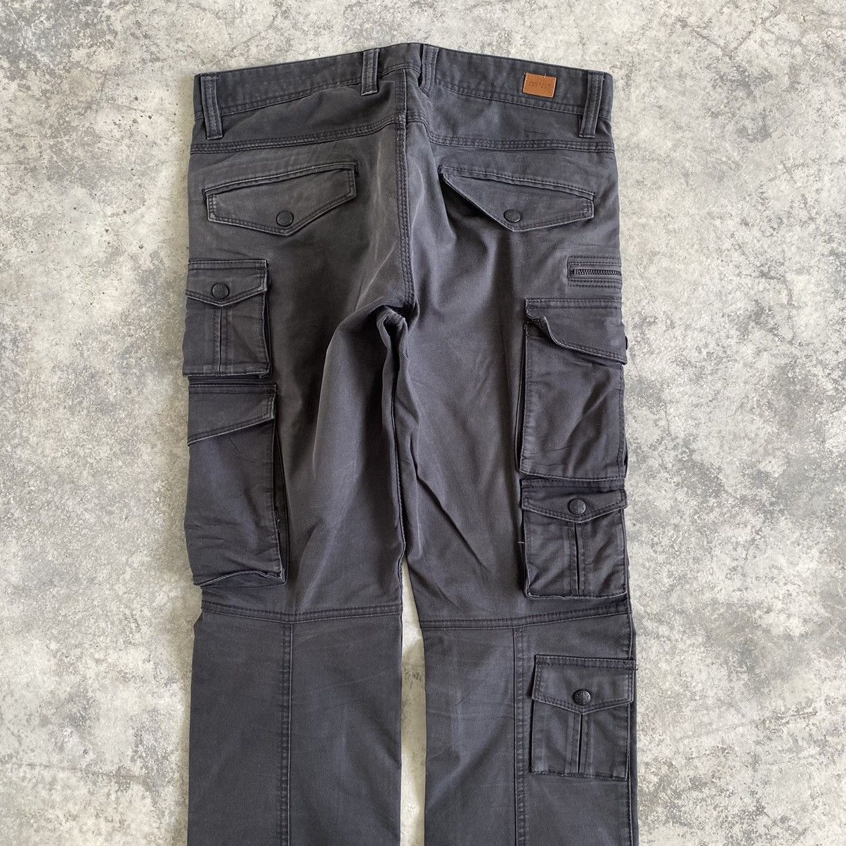 Matsuda Japanese Brand Nicole Club Flared Cargo Pants Size US 30 / EU 46 - 11 Thumbnail