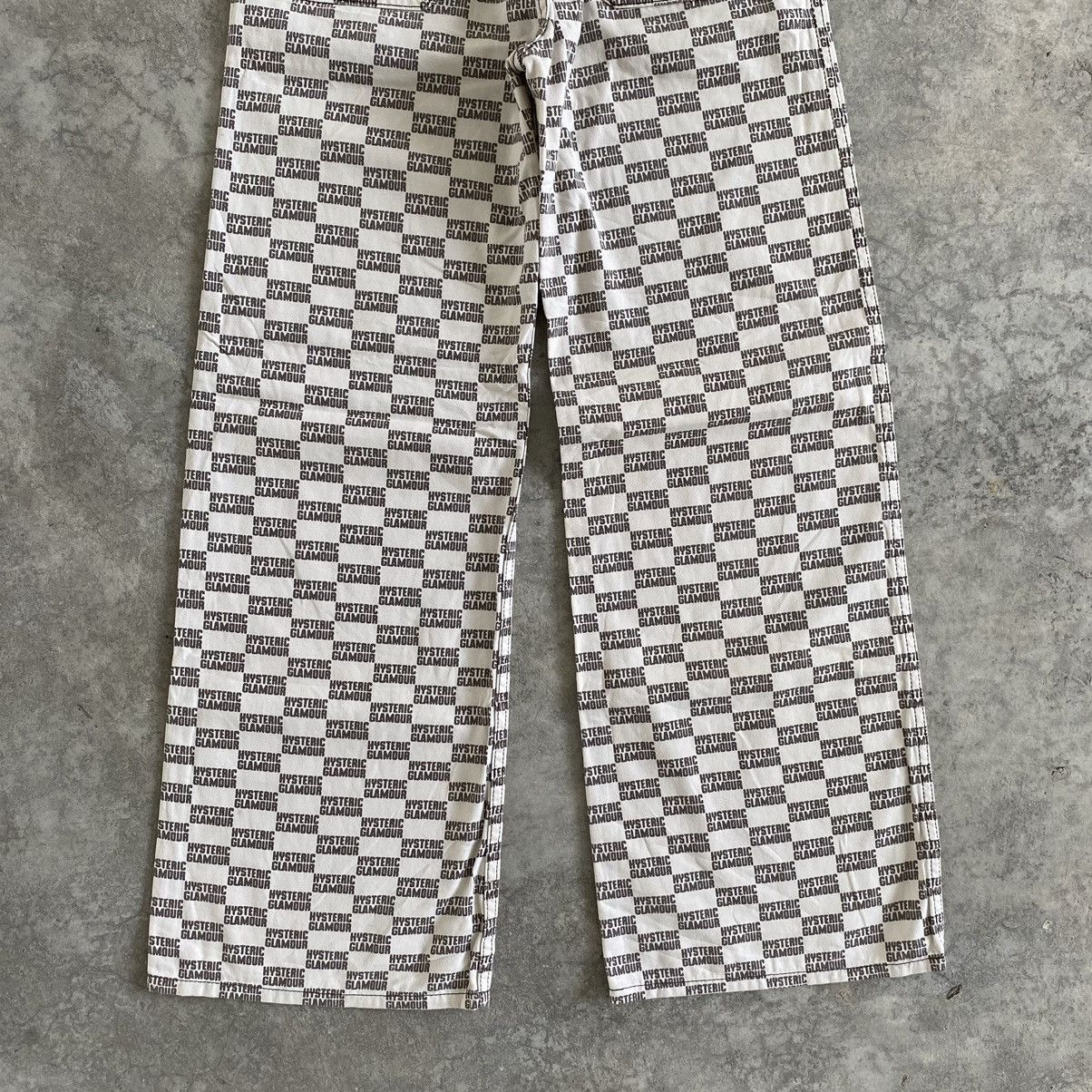 Hysteric Glamour VTG Hysteric Glamour OVP Wide Leg Easy Pants Size 28" / US 6 / IT 42 - 11 Thumbnail