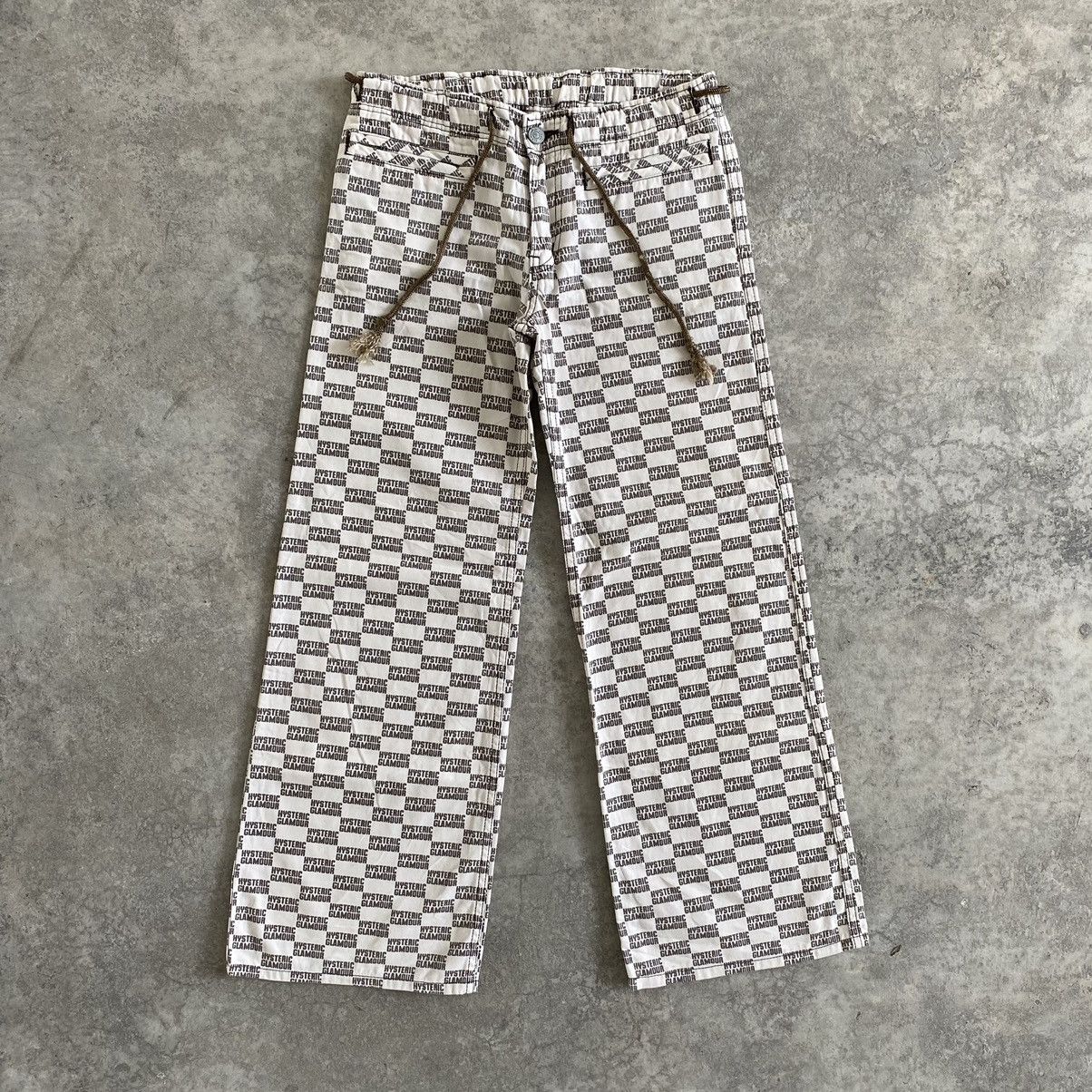 Hysteric Glamour VTG Hysteric Glamour OVP Wide Leg Easy Pants Size 28" / US 6 / IT 42 - 1 Thumbnail