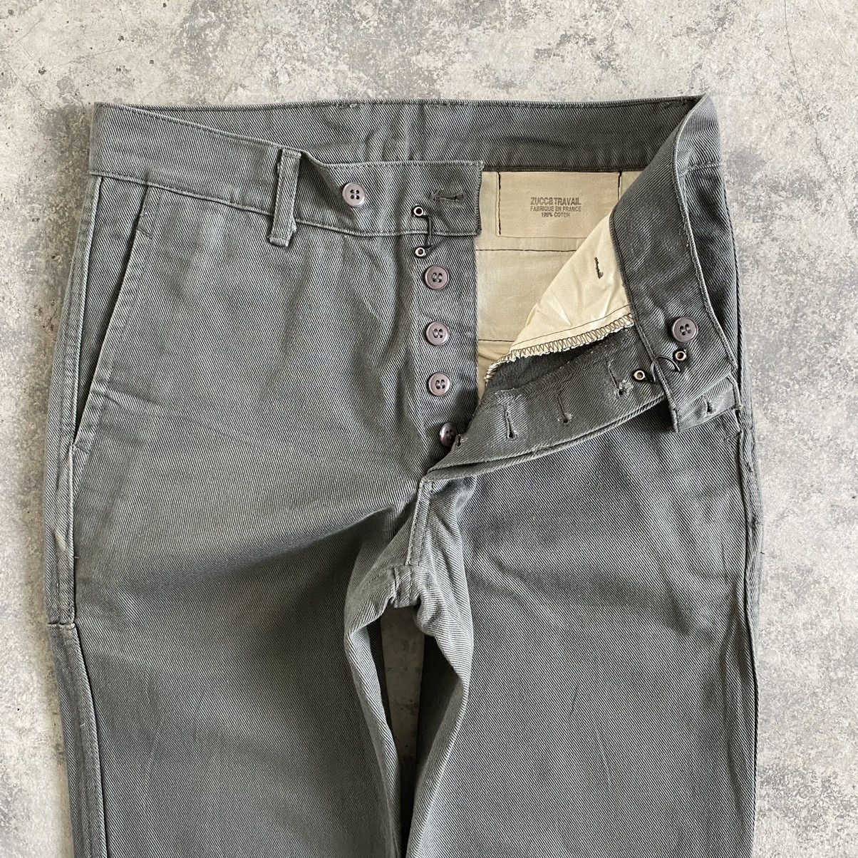 CABANE de ZUCCa × Issey Miyake Cabane De Zucca Issey Thick Cotton Pants Size US 29 - 7 Thumbnail