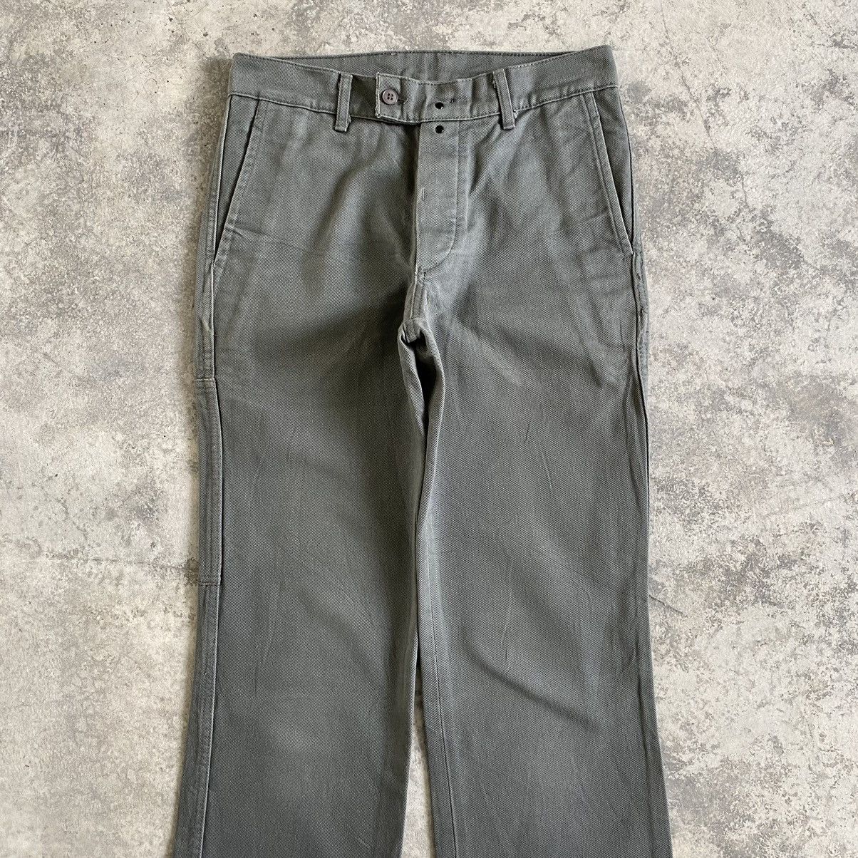CABANE de ZUCCa × Issey Miyake Cabane De Zucca Issey Thick Cotton Pants Size US 29 - 2 Thumbnail