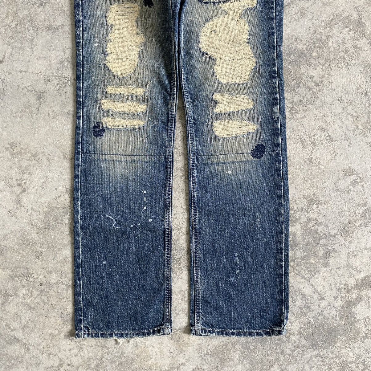Indian Motorcycle Vintage Indian Motorcycle Distressed Denim Size US 32 / EU 48 - 4 Thumbnail