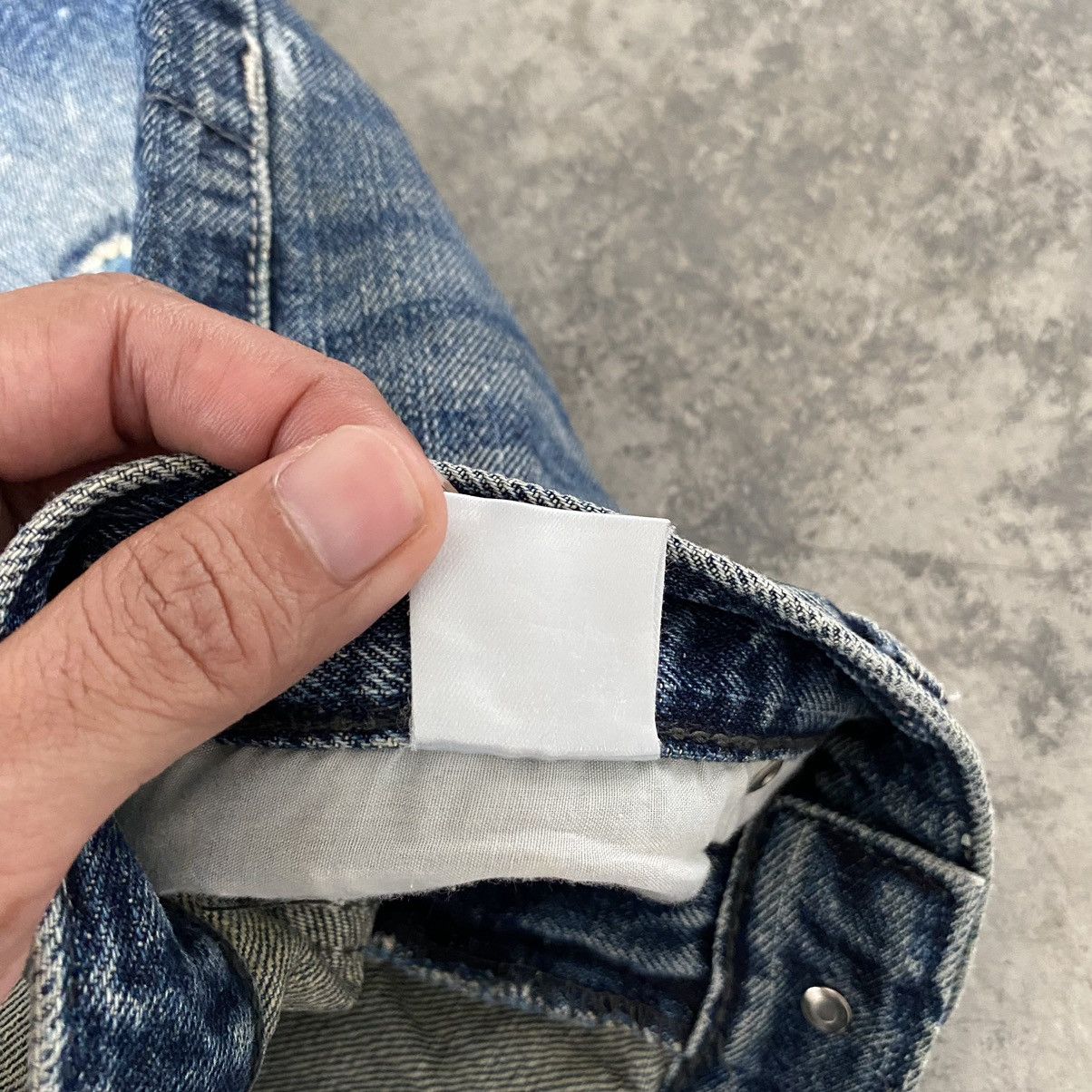 Indian Motorcycle Vintage Indian Motorcycle Distressed Denim Size US 32 / EU 48 - 21 Thumbnail