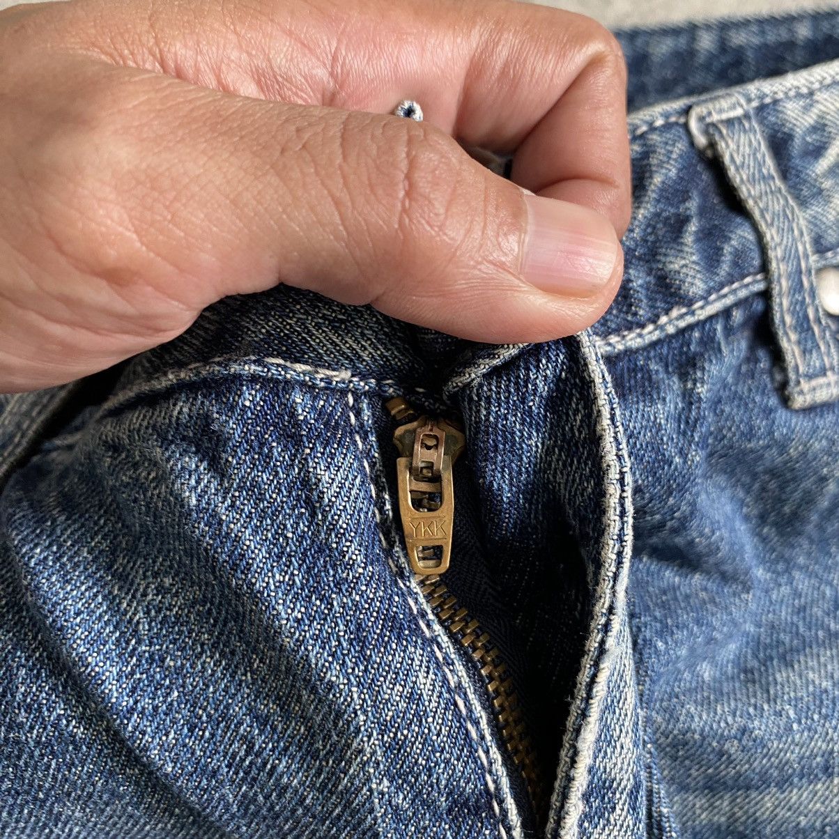 Indian Motorcycle Vintage Indian Motorcycle Distressed Denim Size US 32 / EU 48 - 9 Thumbnail