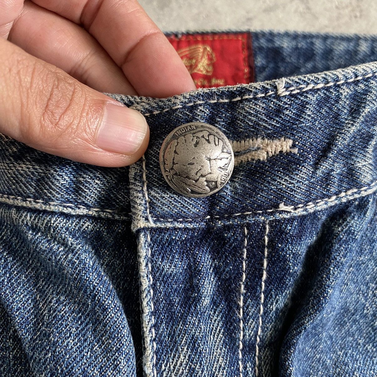 Indian Motorcycle Vintage Indian Motorcycle Distressed Denim Size US 32 / EU 48 - 8 Thumbnail