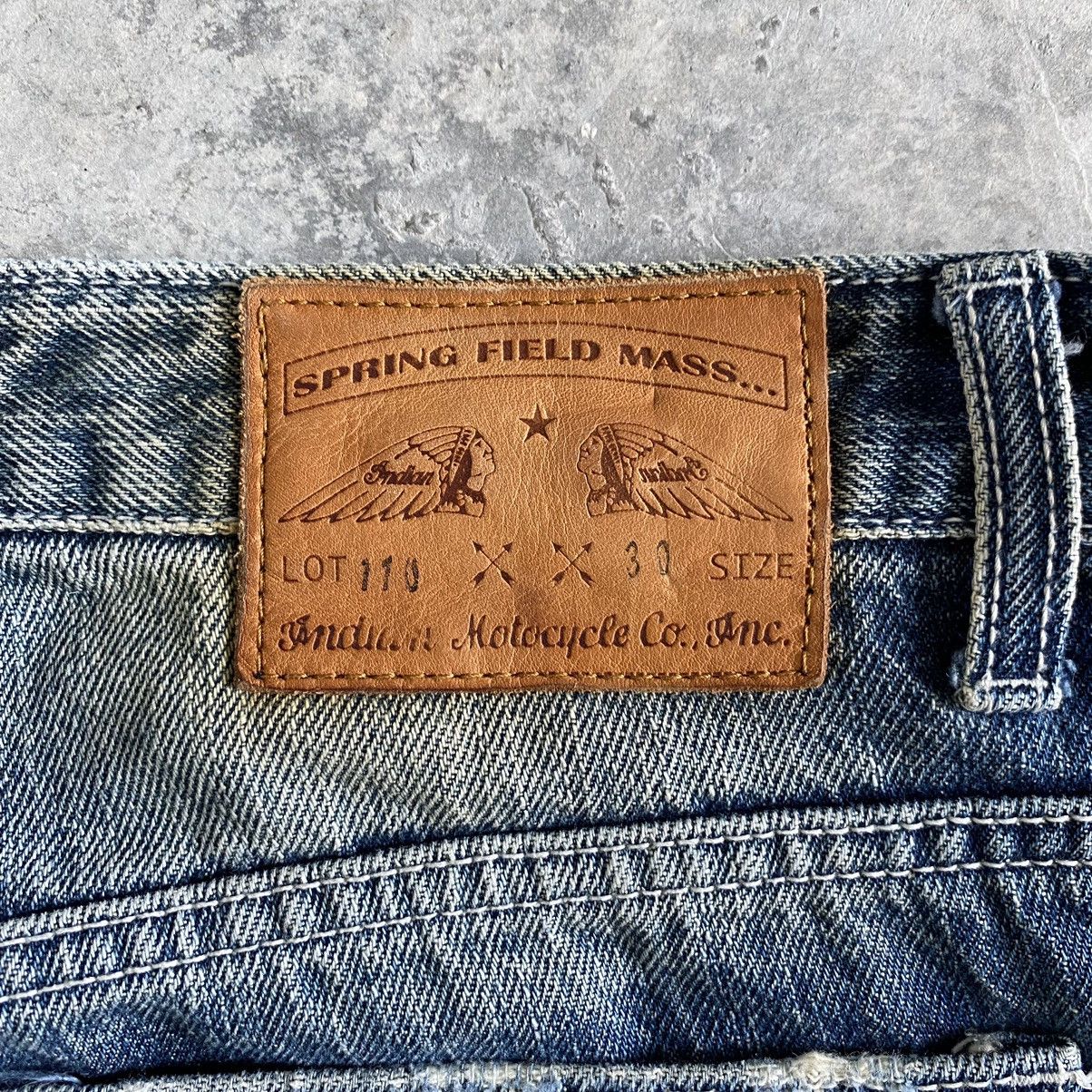 Indian Motorcycle Vintage Indian Motorcycle Distressed Denim Size US 32 / EU 48 - 19 Thumbnail