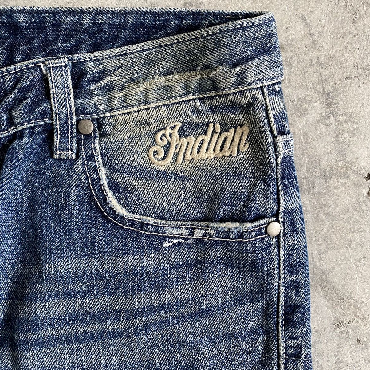 Indian Motorcycle Vintage Indian Motorcycle Distressed Denim Size US 32 / EU 48 - 6 Thumbnail