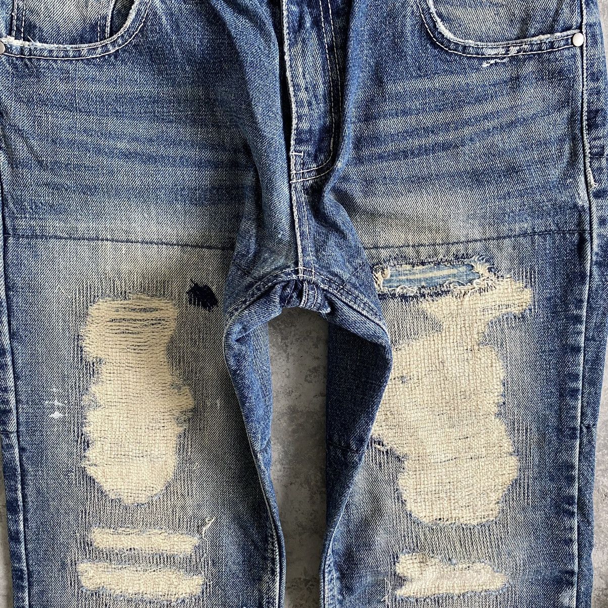 Indian Motorcycle Vintage Indian Motorcycle Distressed Denim Size US 32 / EU 48 - 7 Thumbnail