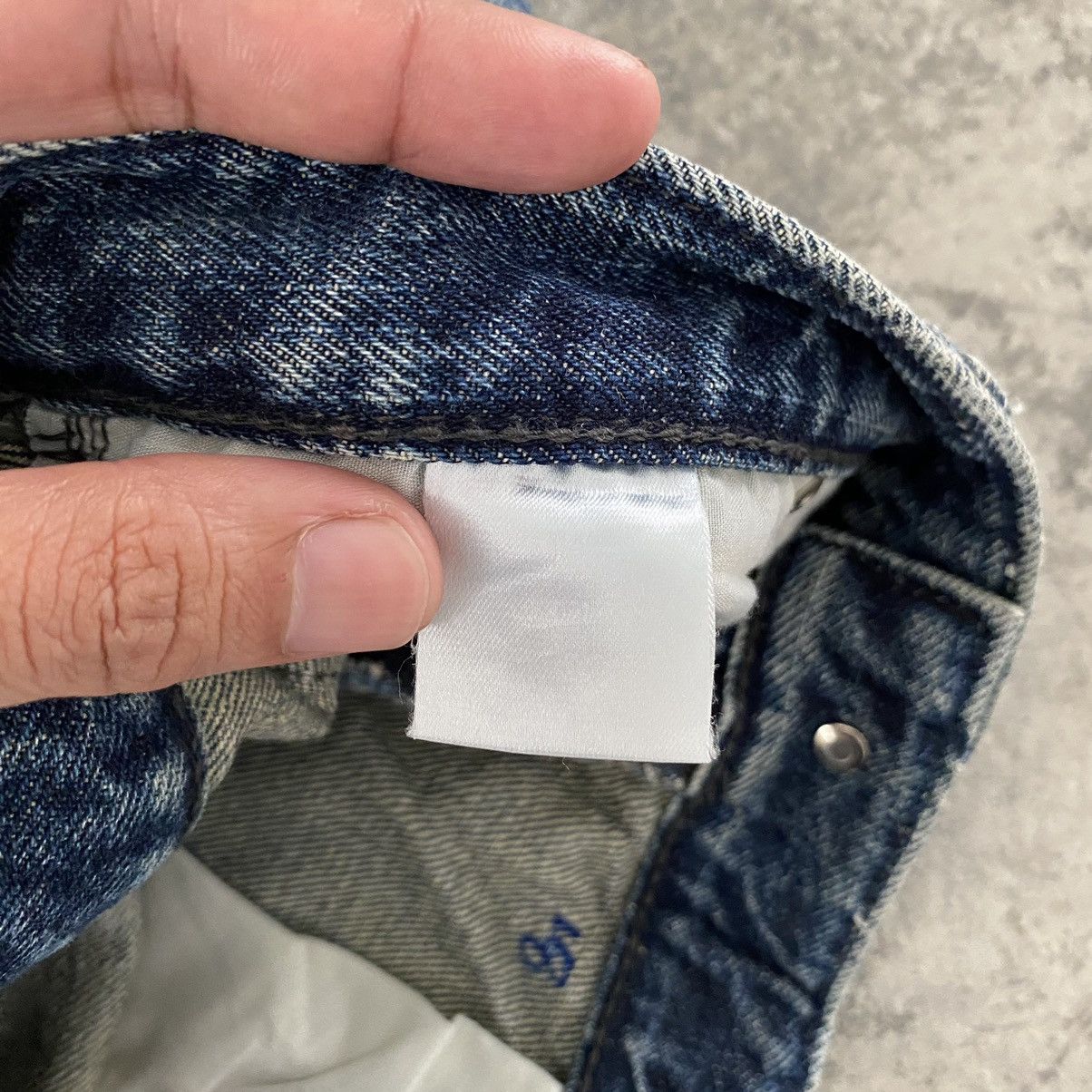 Indian Motorcycle Vintage Indian Motorcycle Distressed Denim Size US 32 / EU 48 - 20 Thumbnail