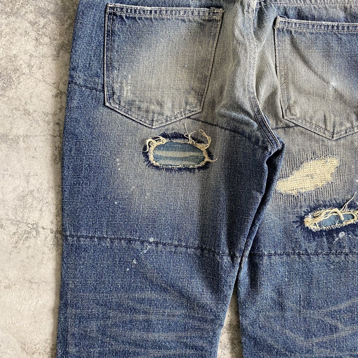 Indian Motorcycle Vintage Indian Motorcycle Distressed Denim Size US 32 / EU 48 - 17 Thumbnail