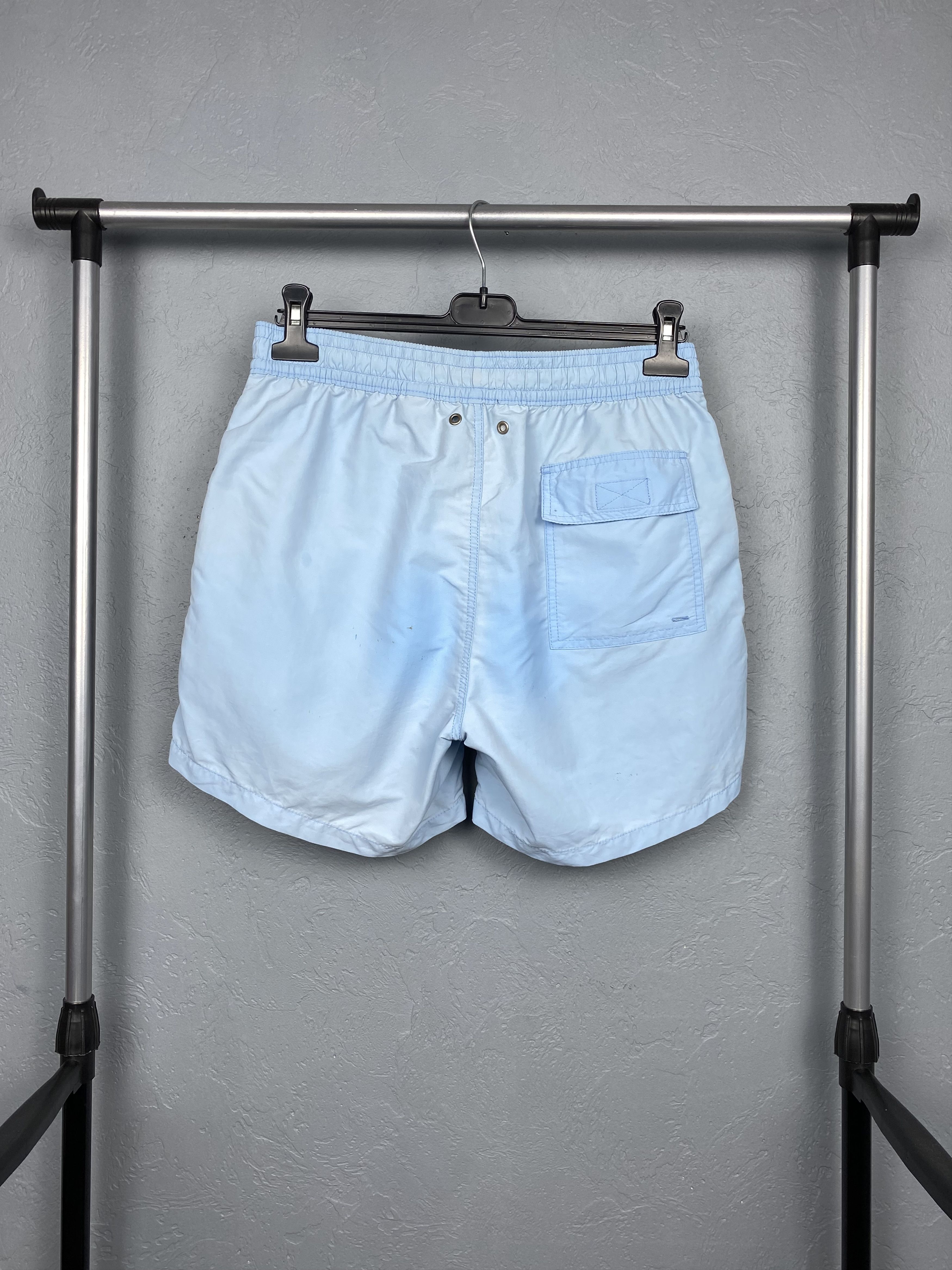 Polo Ralph Lauren × Ralph Lauren × Vintage Polo Ralph Lauren Mens Nylon Shorts Y2K Sun Faded Size US 32 / EU 48 - 6 Thumbnail