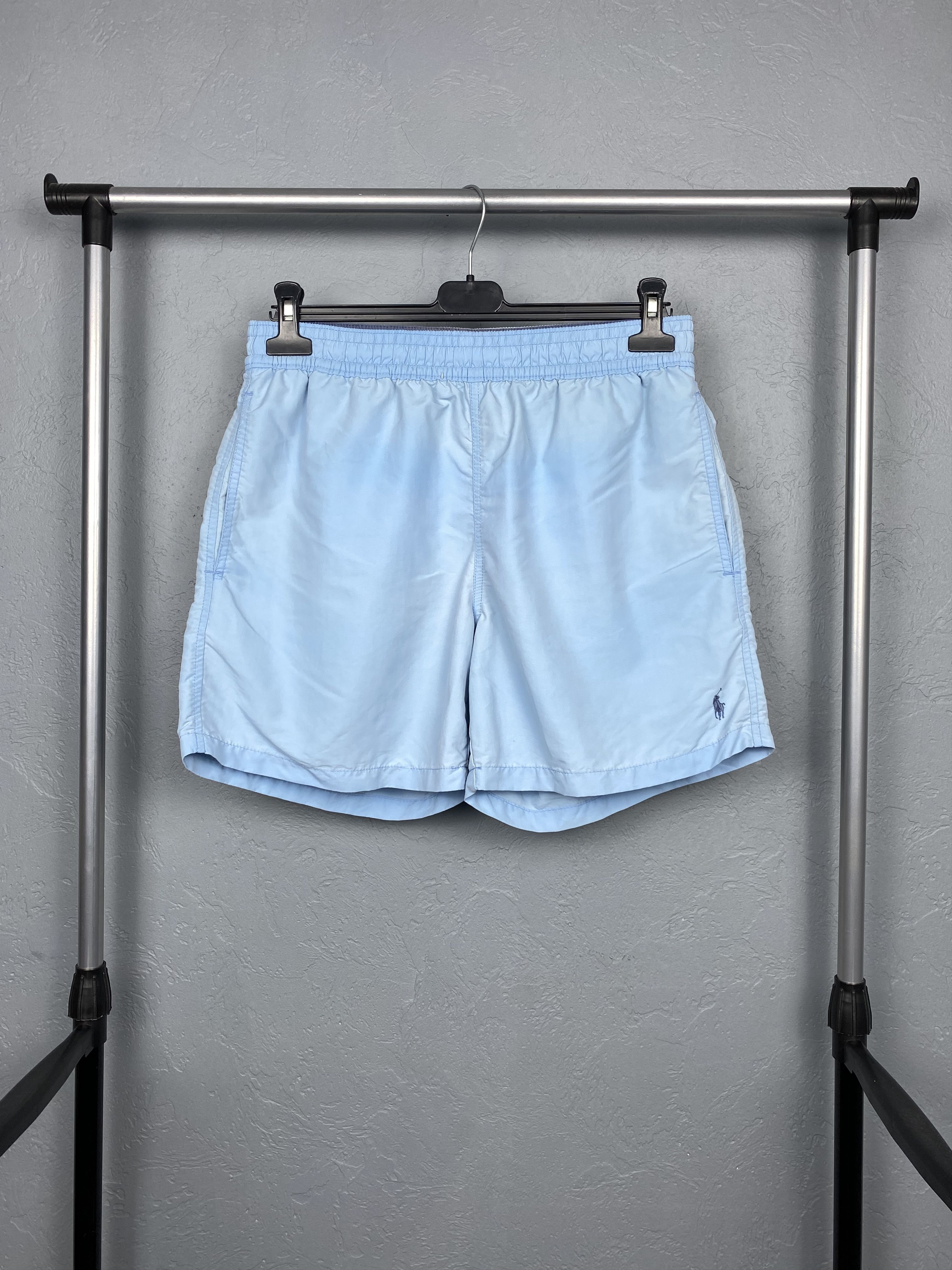 Polo Ralph Lauren × Ralph Lauren × Vintage Polo Ralph Lauren Mens Nylon Shorts Y2K Sun Faded Size US 32 / EU 48 - 1 Thumbnail