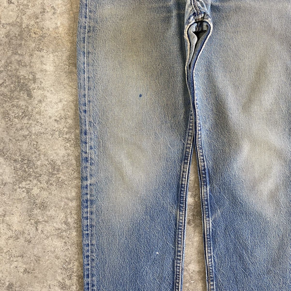 Levi's Vintage 90's Levi's 501 Faded Stonewashed Denim Jeans Size US 29 - 5 Thumbnail