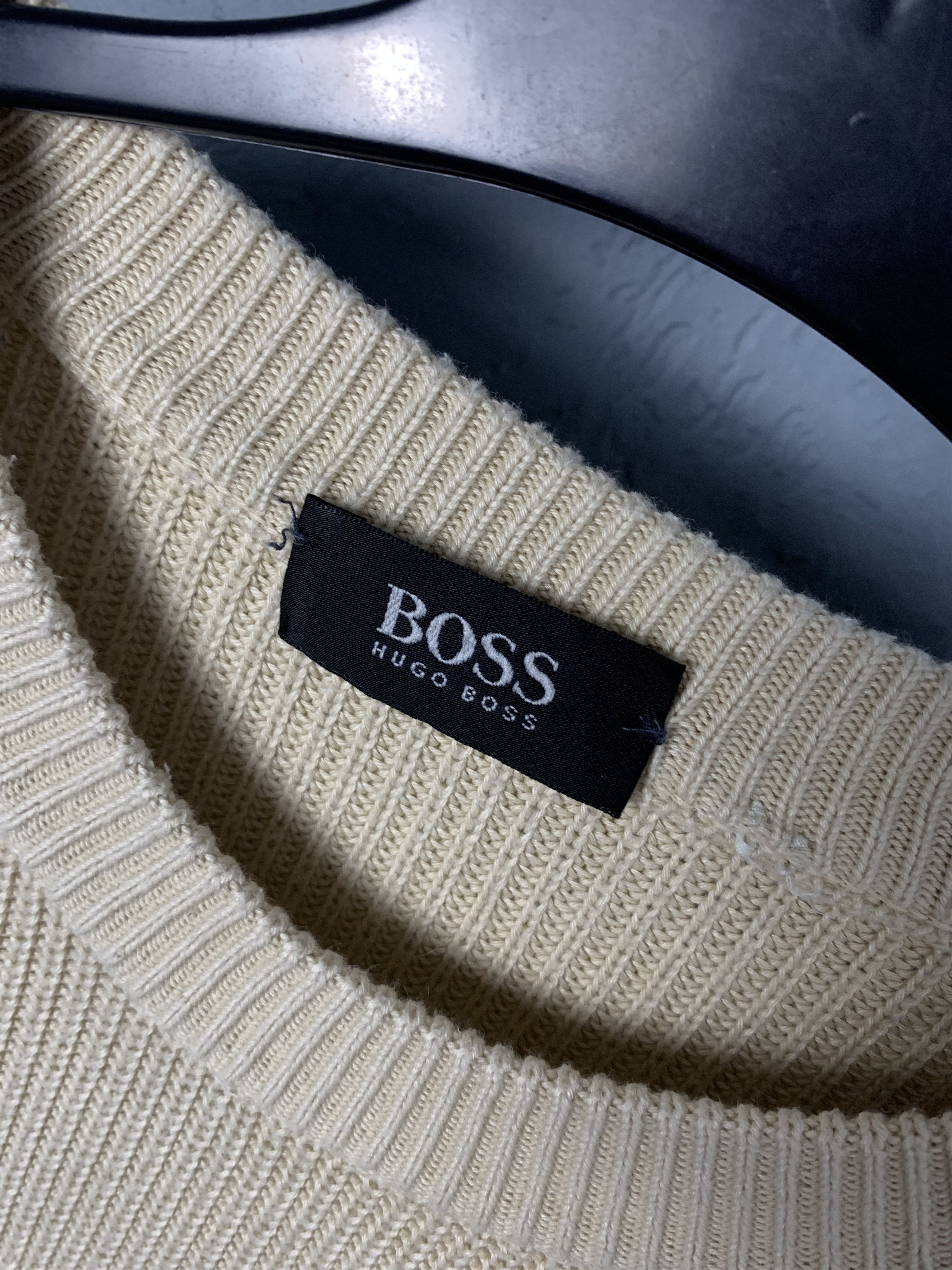 Hugo Boss Hugo Boss 90s Vintage Mens Knit Sweater Size US XL / EU 56 / 4 - 3 Thumbnail