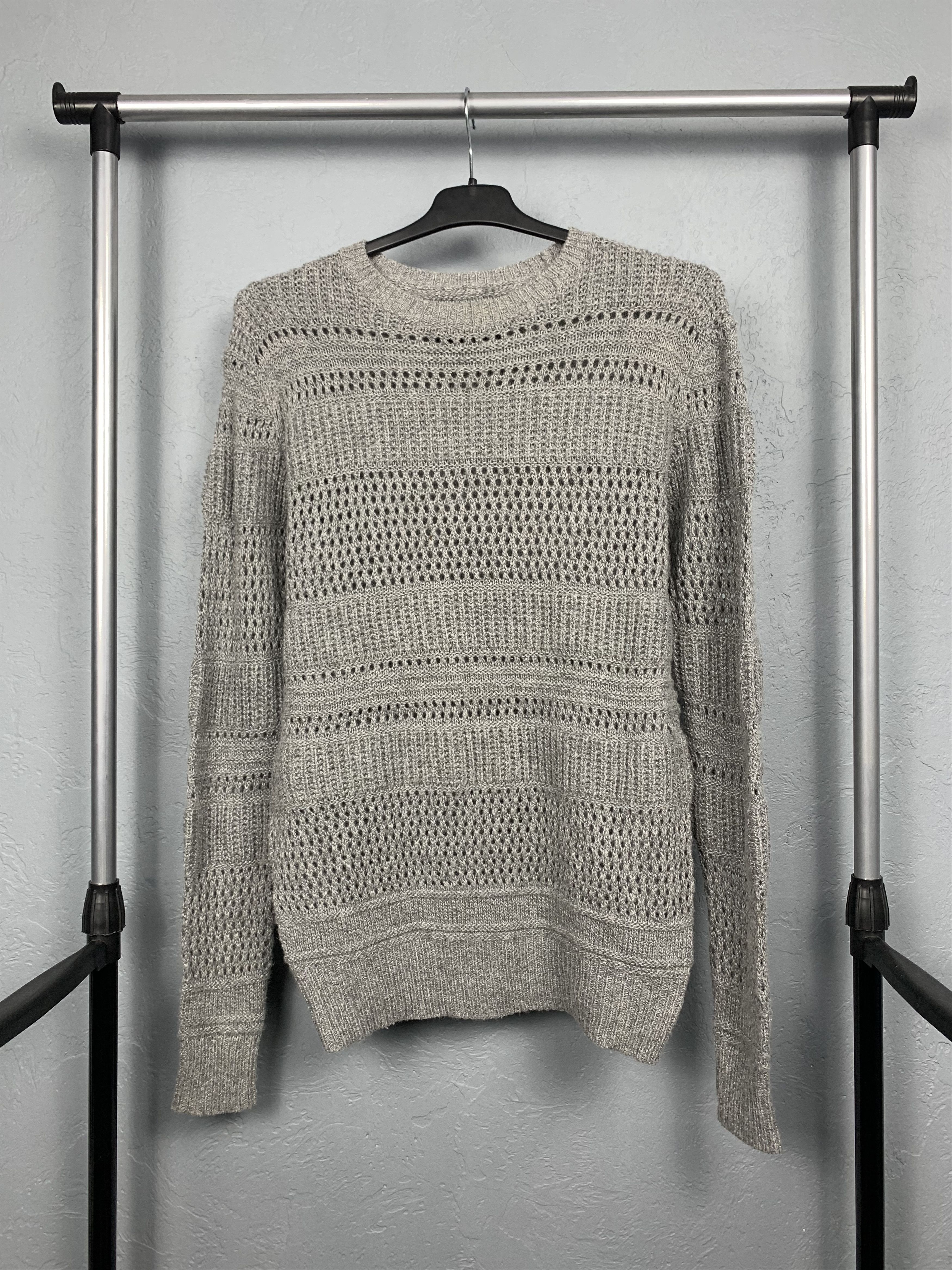 Allsaints Allsaints Vintage Mens Wool Knit Ribbed Sweater Y2K Size US S / EU 44-46 / 1 - 1 Thumbnail