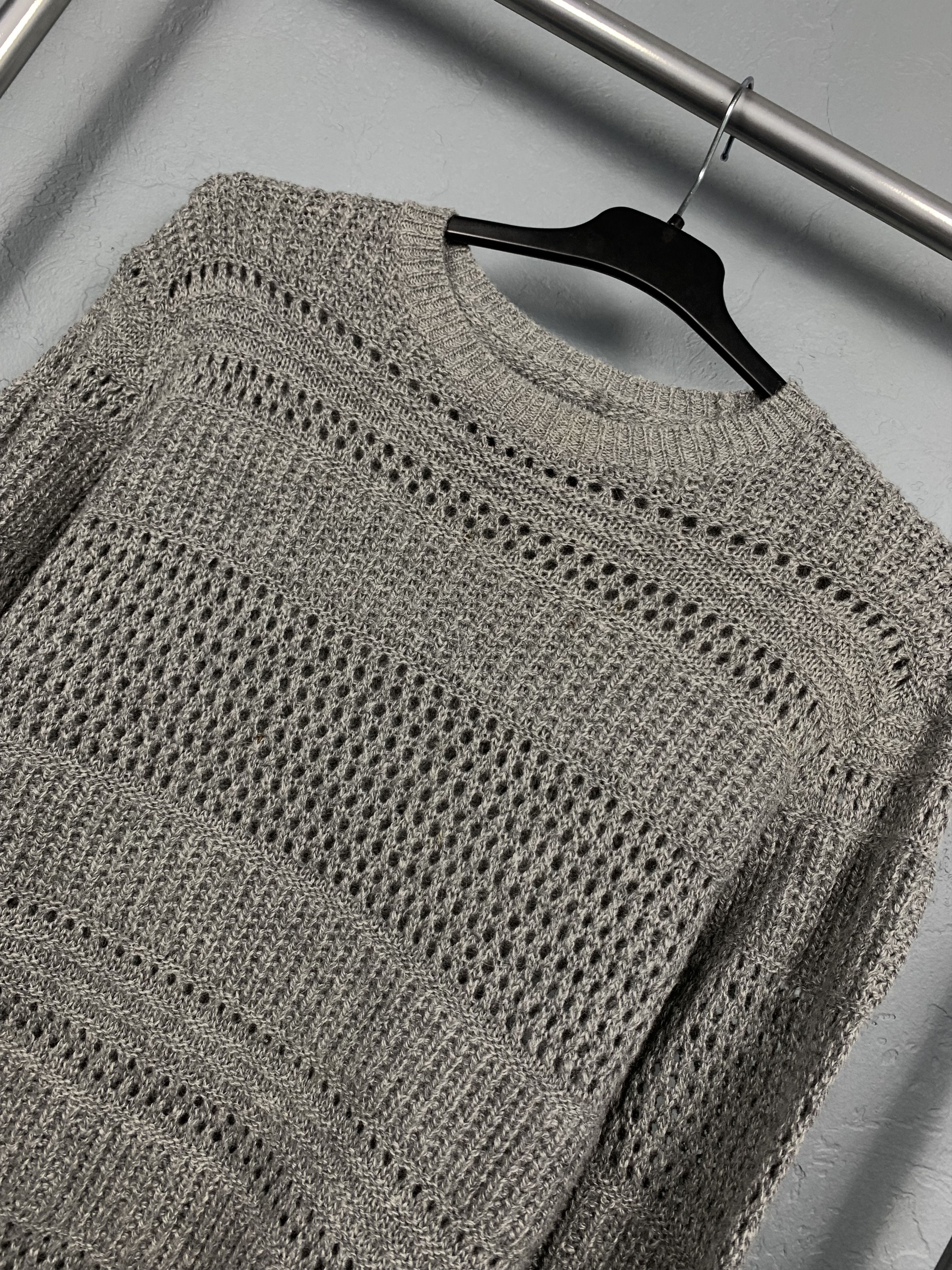 Allsaints Allsaints Vintage Mens Wool Knit Ribbed Sweater Y2K Size US S / EU 44-46 / 1 - 2 Thumbnail