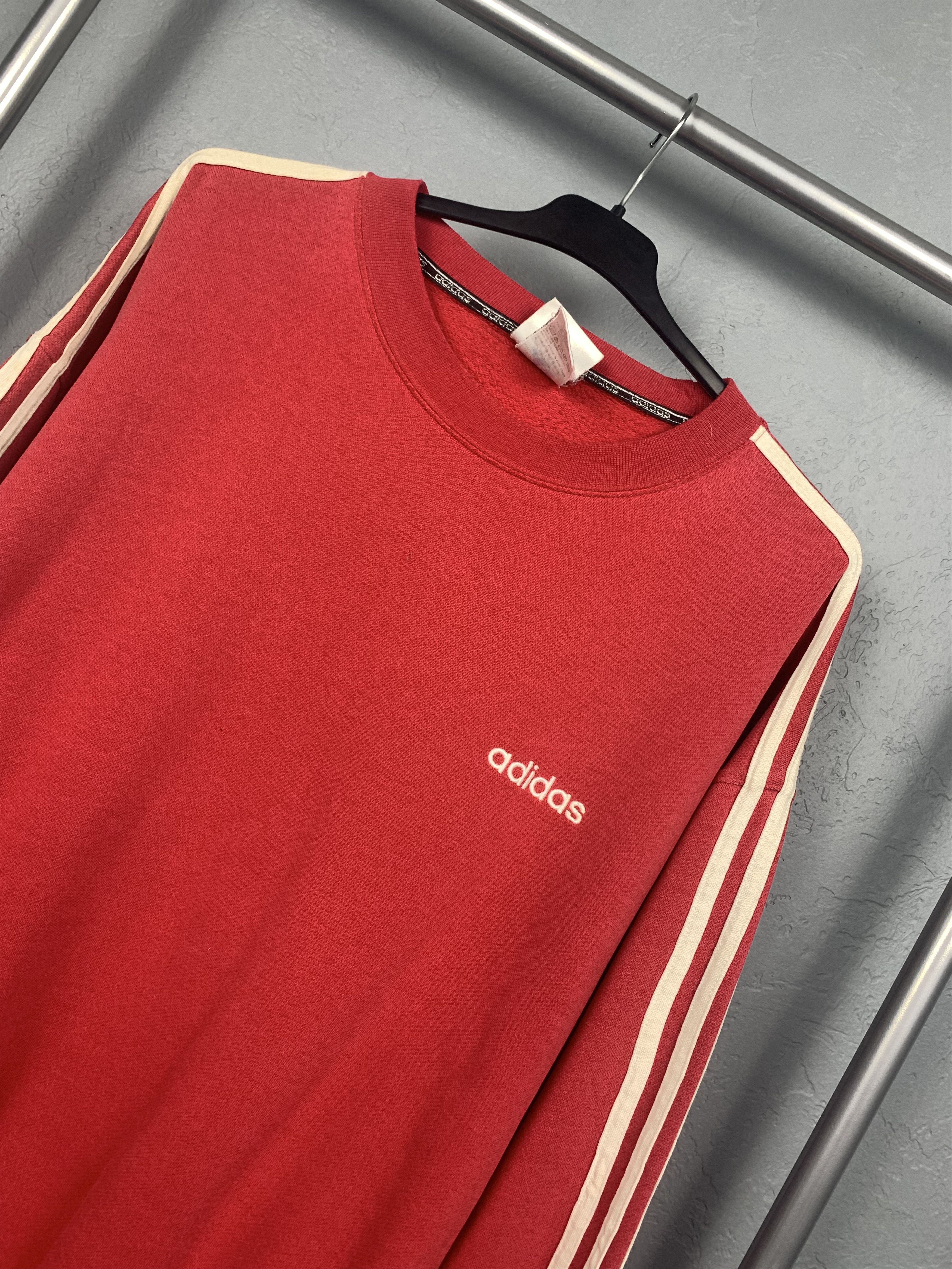 Adidas Adidas Vintage Mens Crew Neck Sweatshirt Size US XL / EU 56 / 4 - 2 Thumbnail