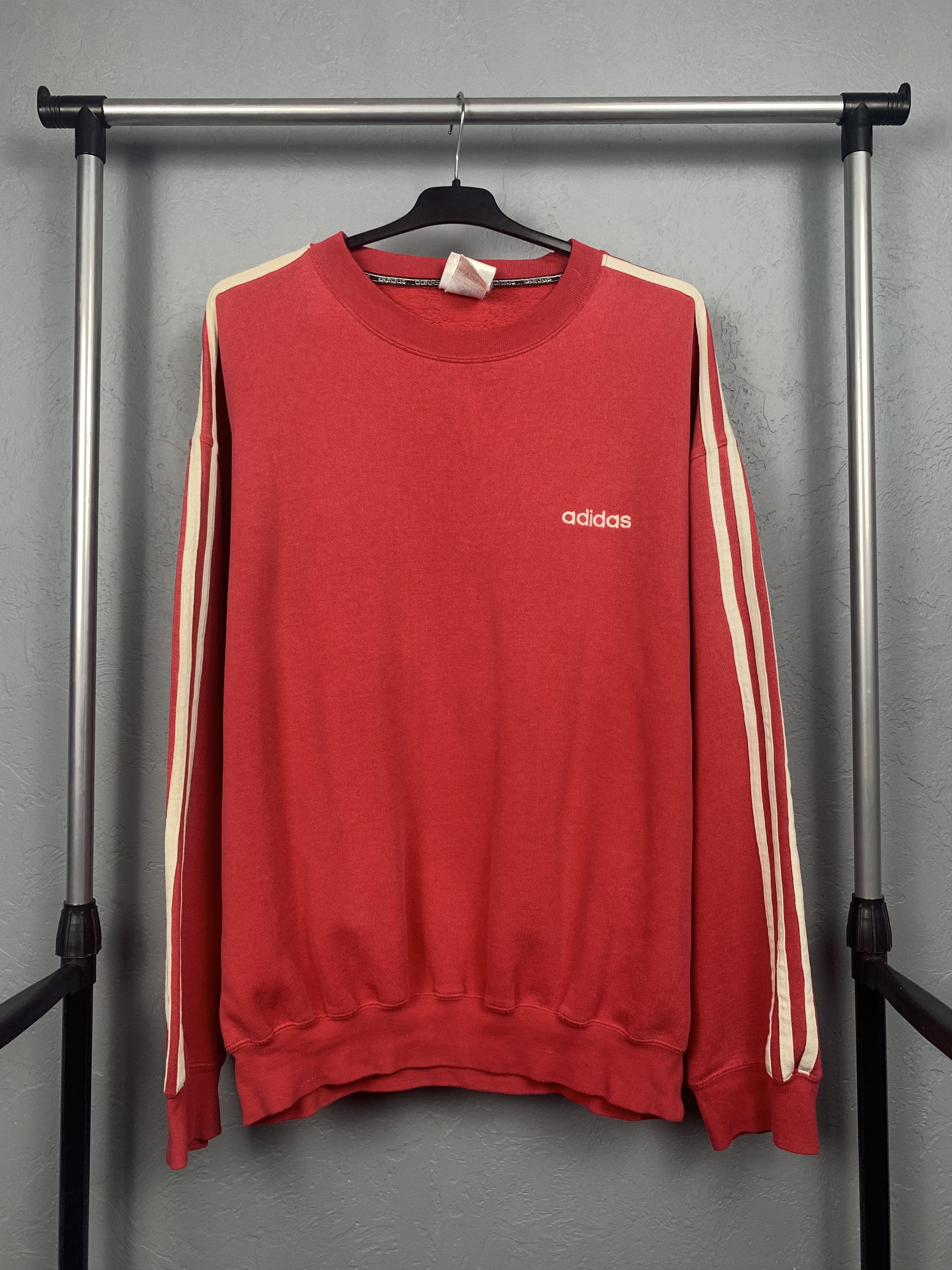 Adidas Adidas Vintage Mens Crew Neck Sweatshirt Size US XL / EU 56 / 4 - 1 Thumbnail