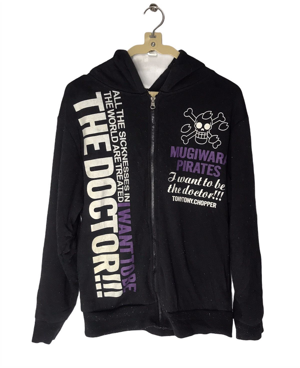 Anime × Japanese Brand × One Piece One piece the doctor mugiwara pirates hoodie zipper Size US M / EU 48-50 / 2 - 1 Thumbnail