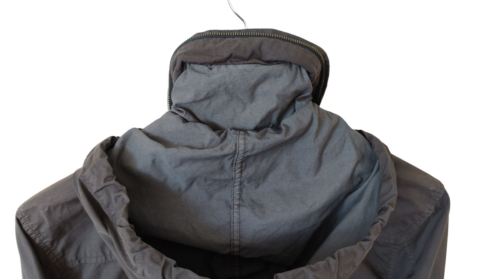 James Perse James Perse Grey Zip Up Parka Jacket Size US L / EU 52-54 / 3 - 6 Thumbnail