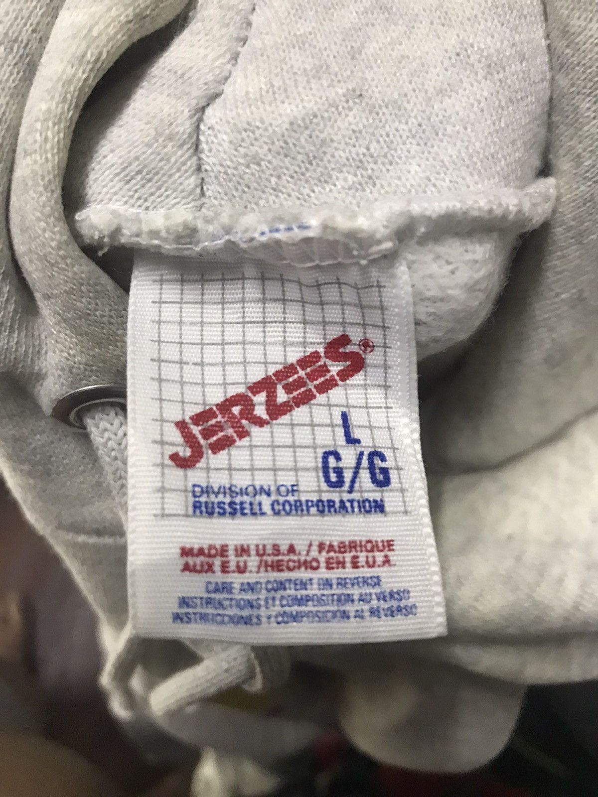 Jerzees × Vintage Vintage snoopy joe cool hoodie pullover by jerzees Size US L / EU 52-54 / 3 - 6 Thumbnail