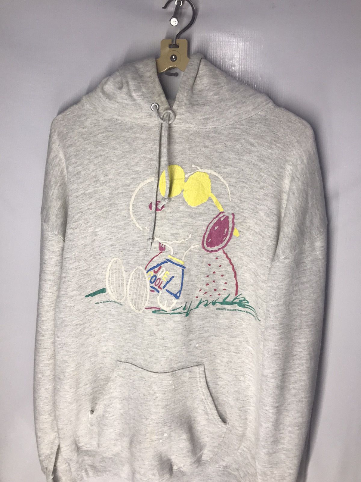 Jerzees × Vintage Vintage snoopy joe cool hoodie pullover by jerzees Size US L / EU 52-54 / 3 - 3 Thumbnail