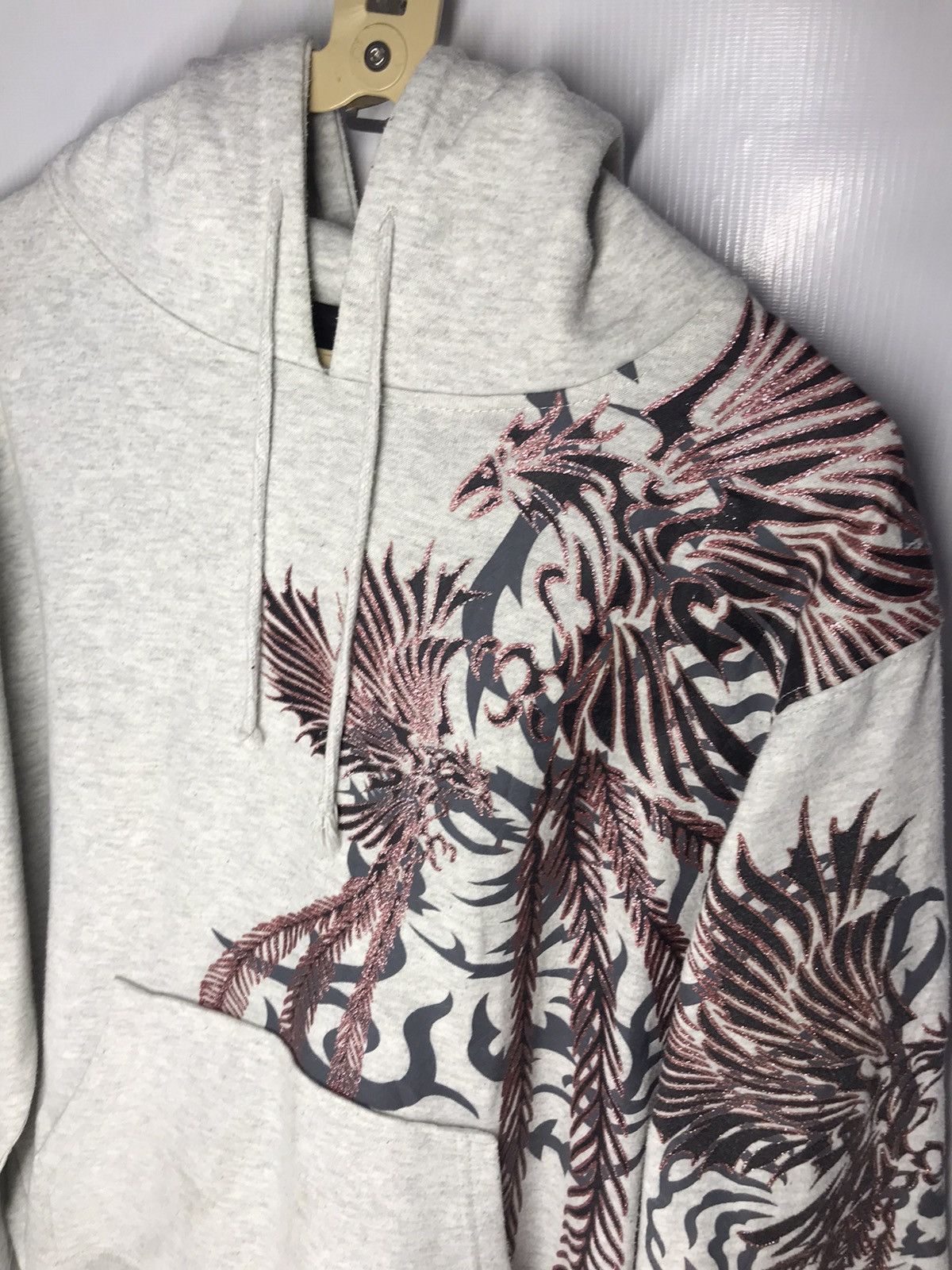 Other Hoodie pullover Phoenix bird printed overprint by selestana Size US M / EU 48-50 / 2 - 5 Thumbnail